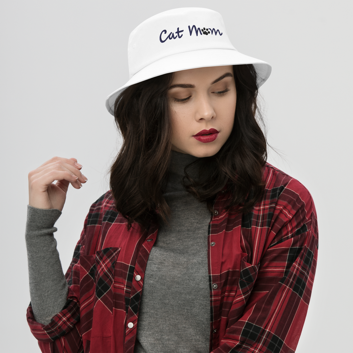Cat Mom Bucket Hat