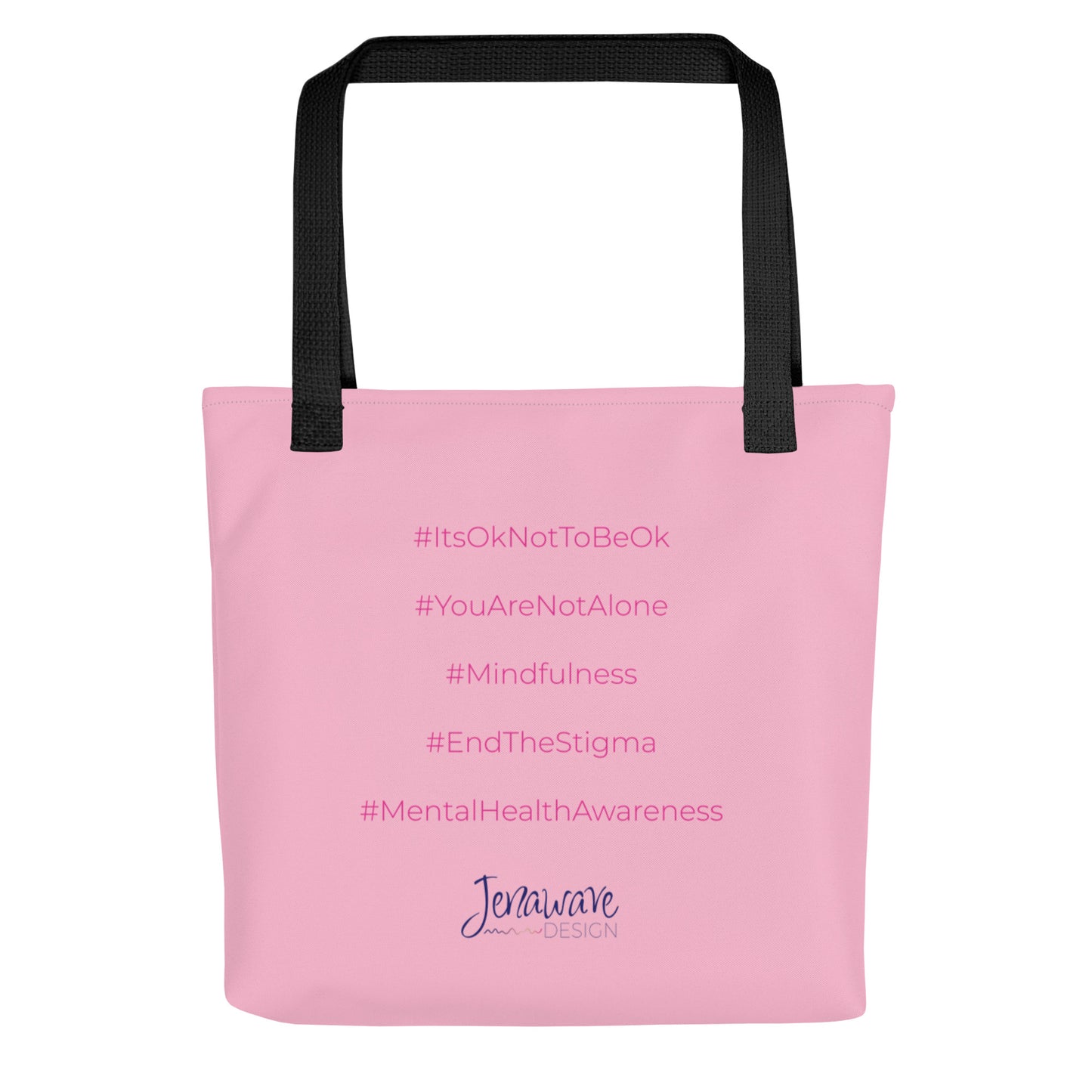 Awareness Tote - Pink / Black
