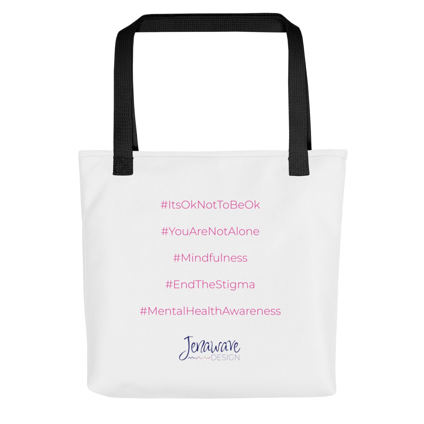 Shining Bright Today Tote - Pink / Black / White