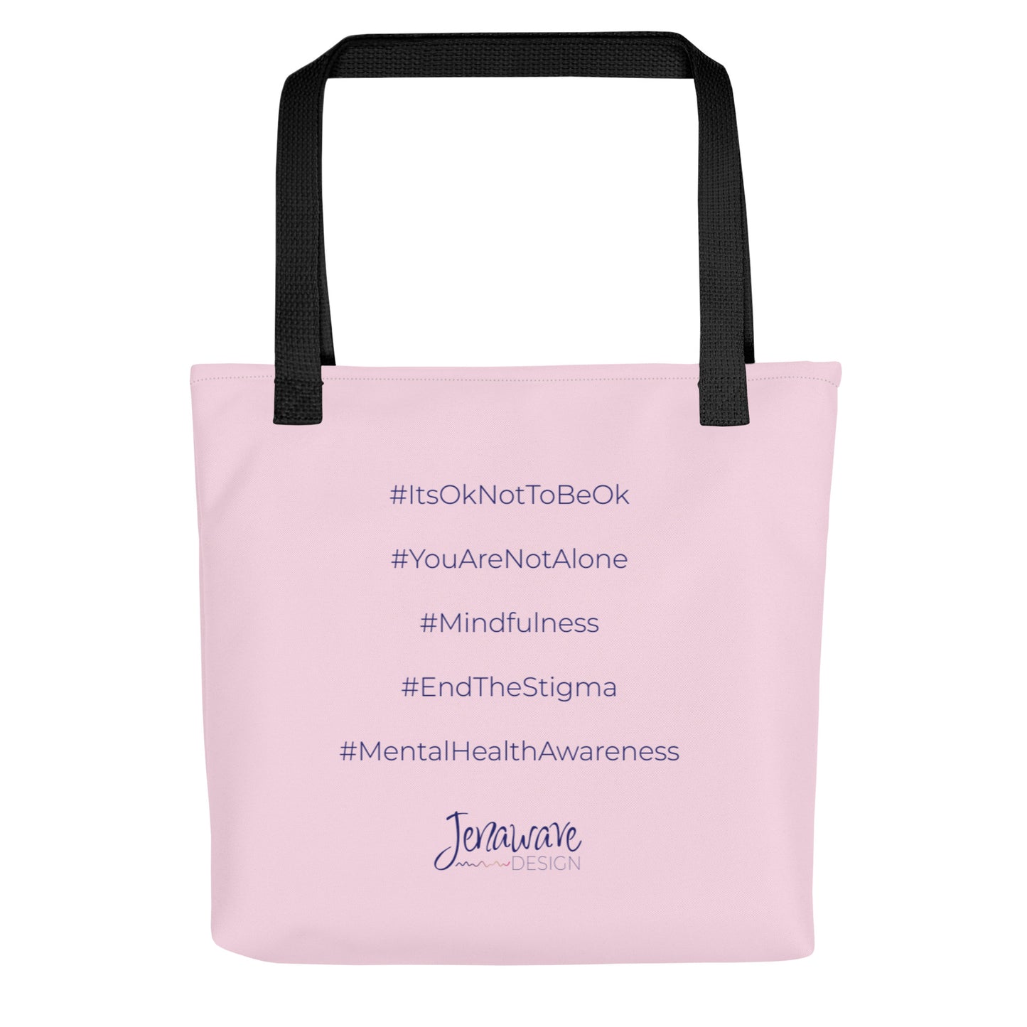 Keep Calm...- Tote (Pink / Purple / Black)