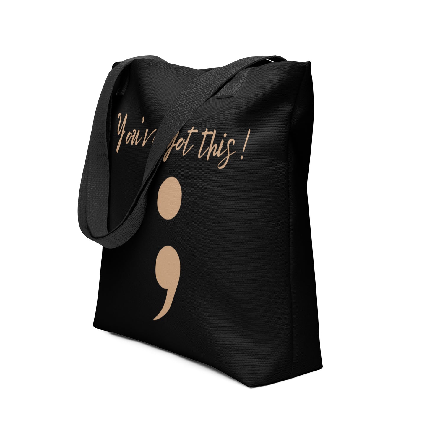 Awareness Tote - Black / Gold