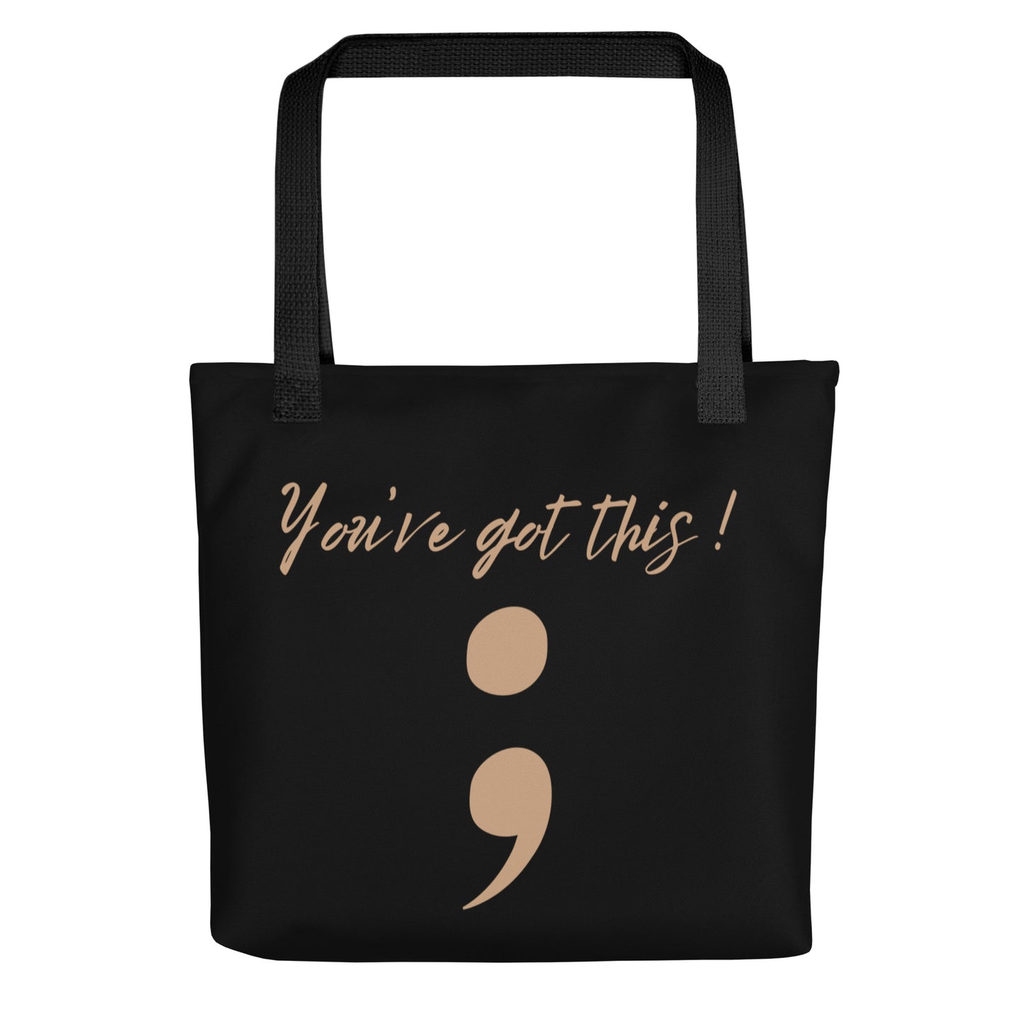 Awareness Tote - Black / Gold