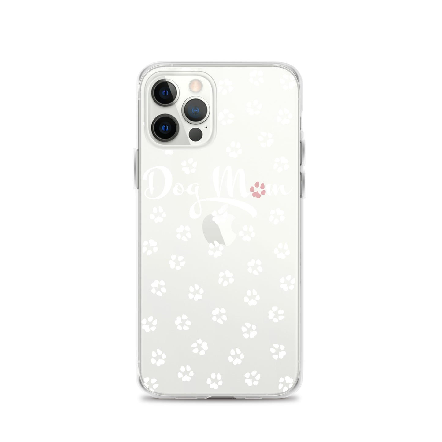 Dog Mom - White Paws - Clear Case for iPhone®
