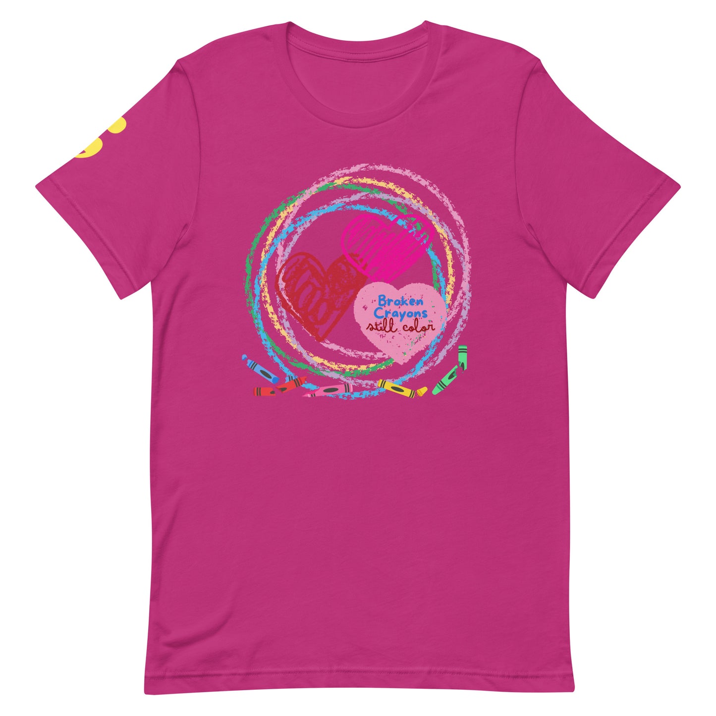Broken Crayons Still Color Unisex T-shirt