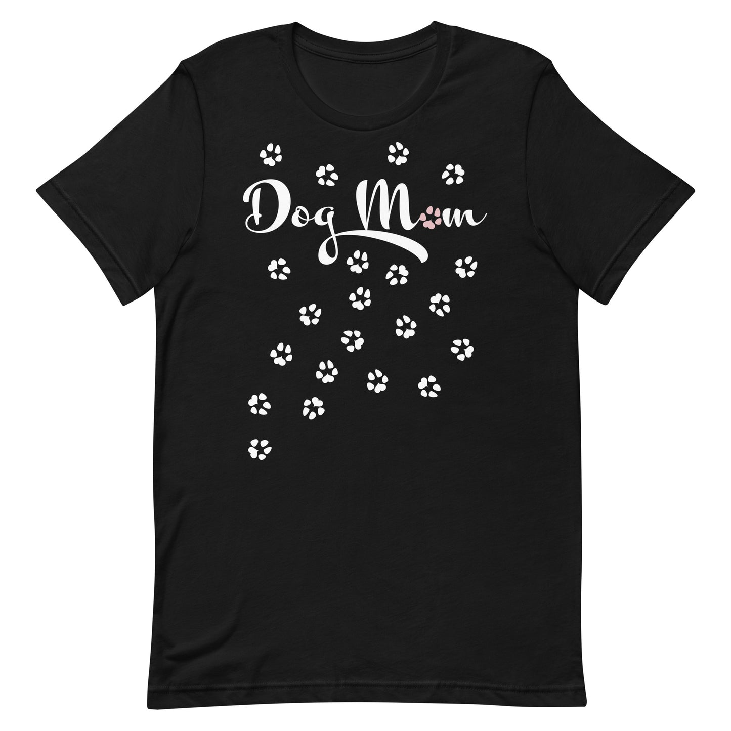 Dog Mom Scattered Paws Unisex T-shirt