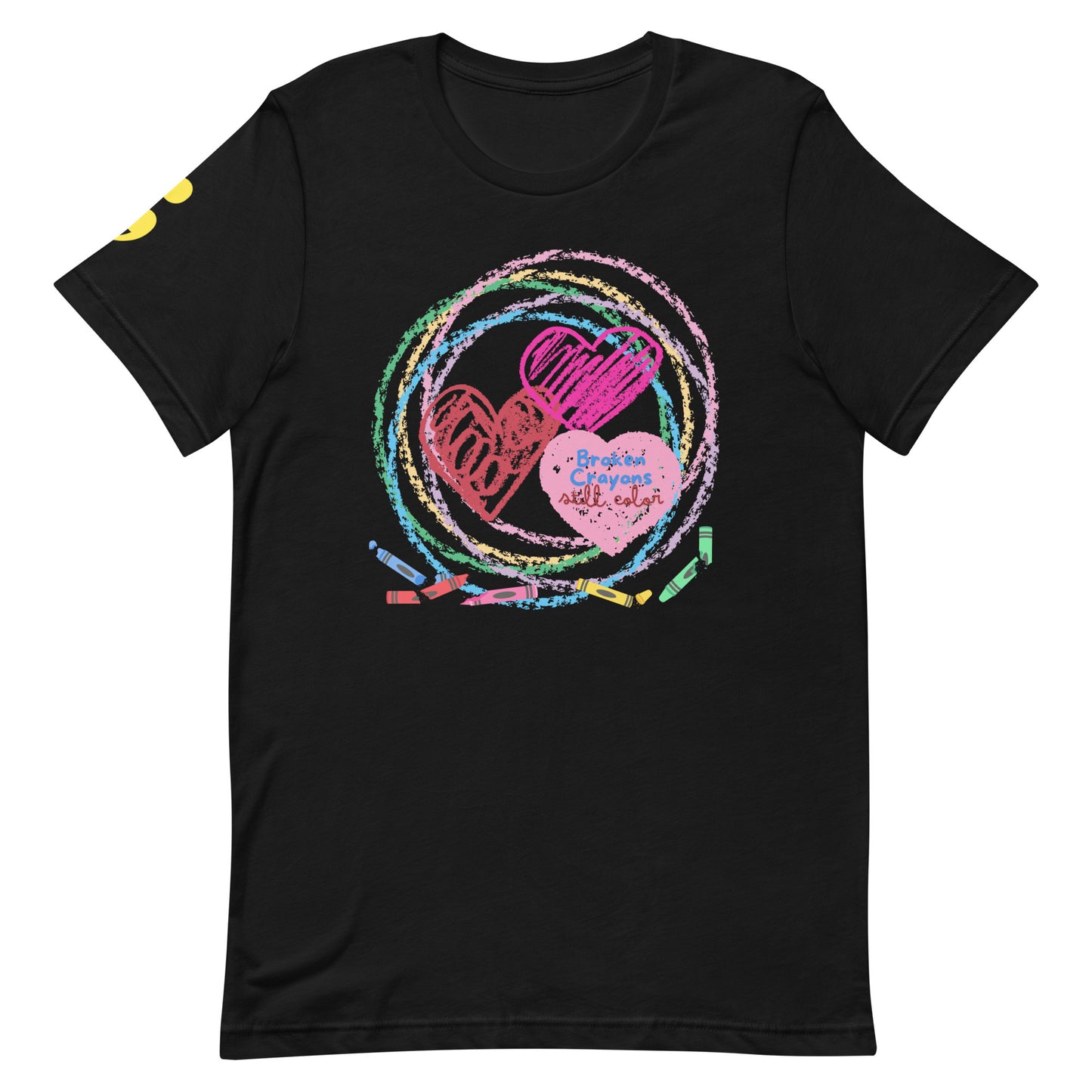 Broken Crayons Still Color Unisex T-shirt
