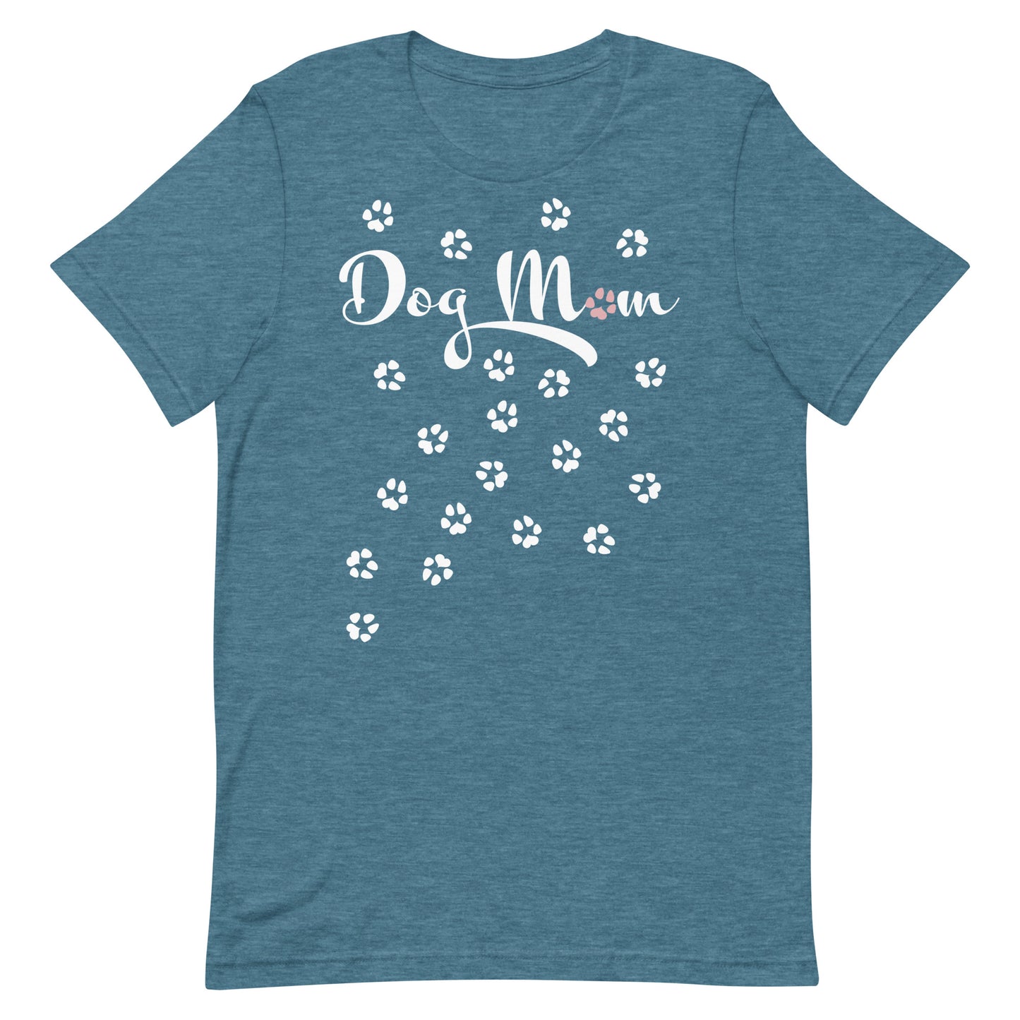 Dog Mom Scattered Paws Unisex T-shirt