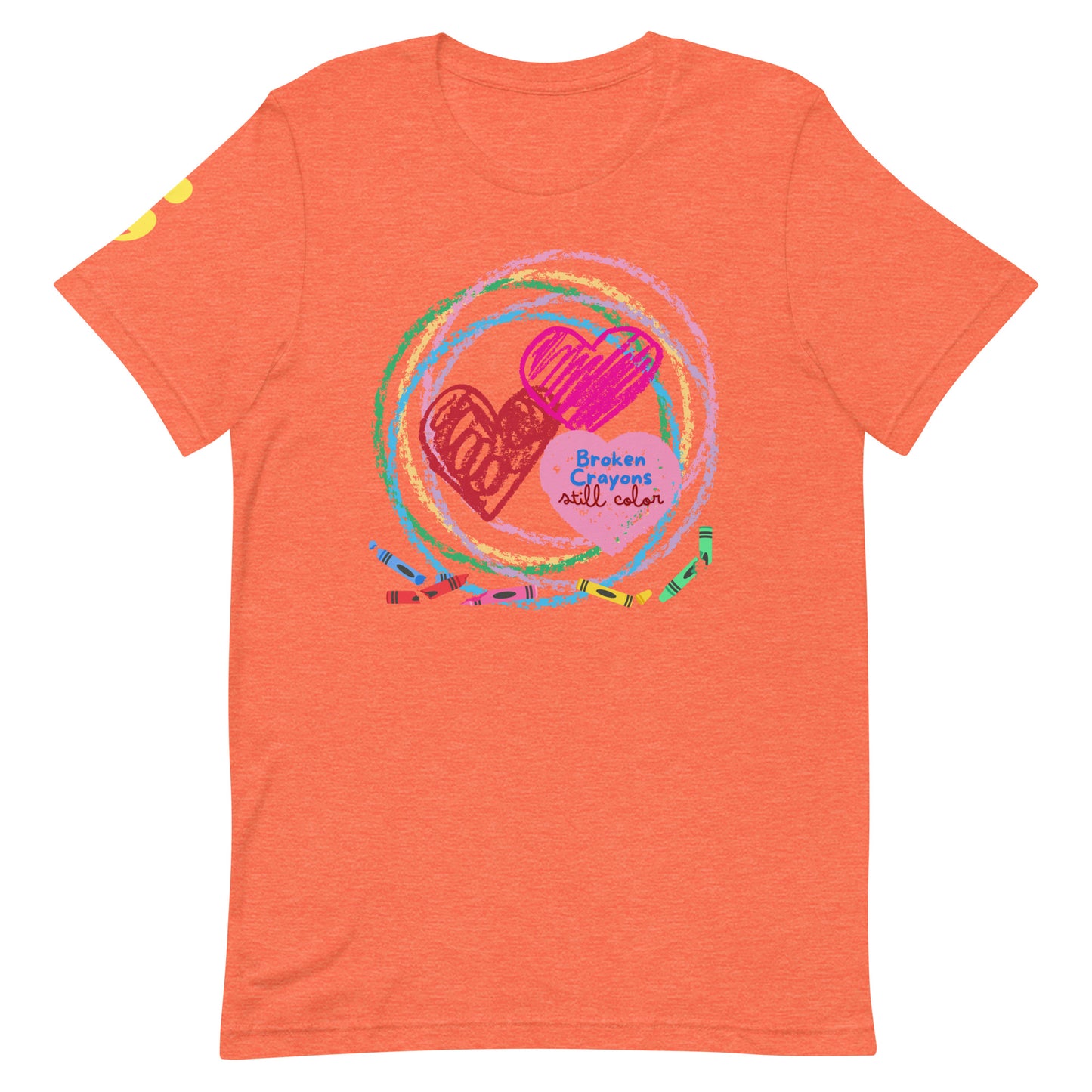 Broken Crayons Still Color Unisex T-shirt