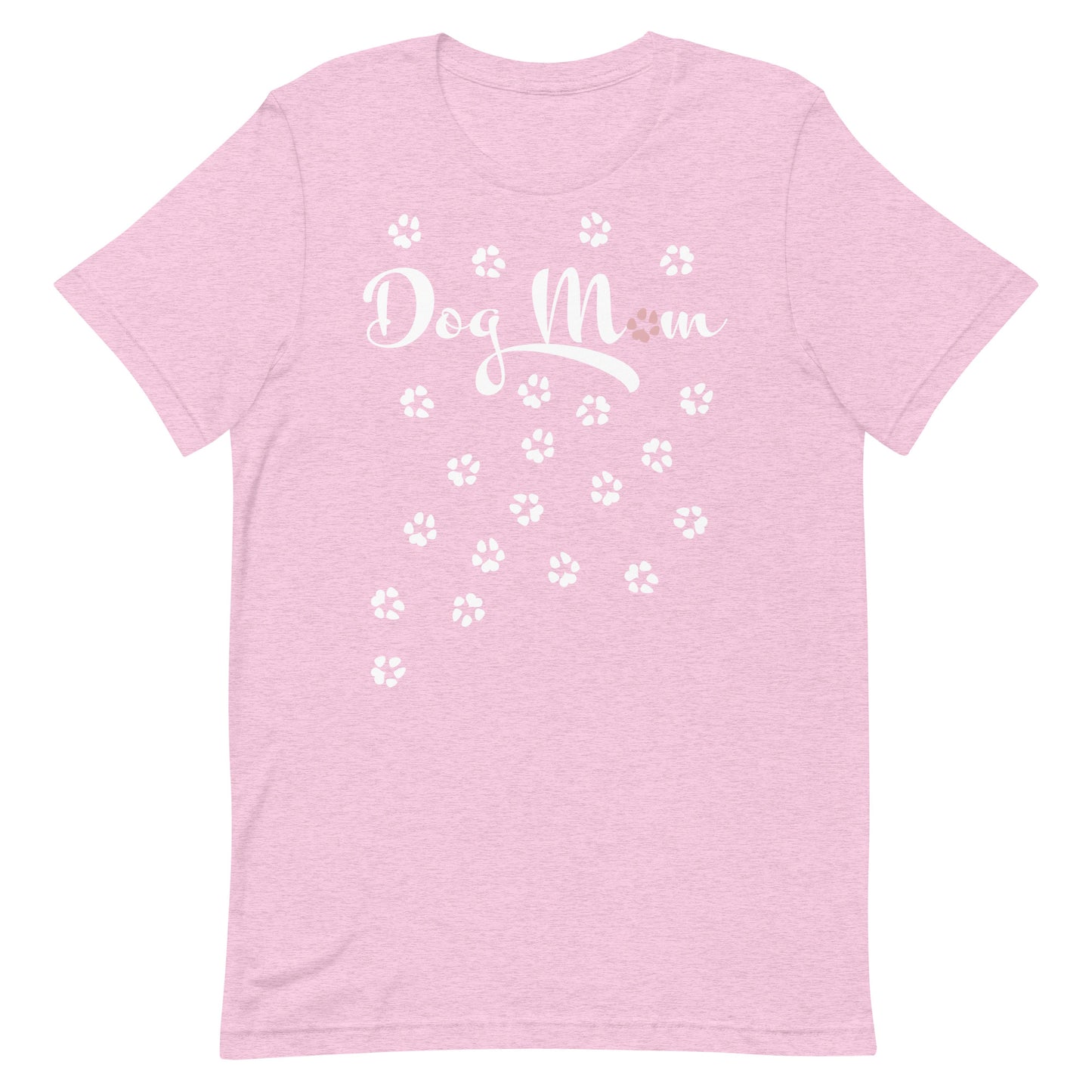 Dog Mom Scattered Paws Unisex T-shirt