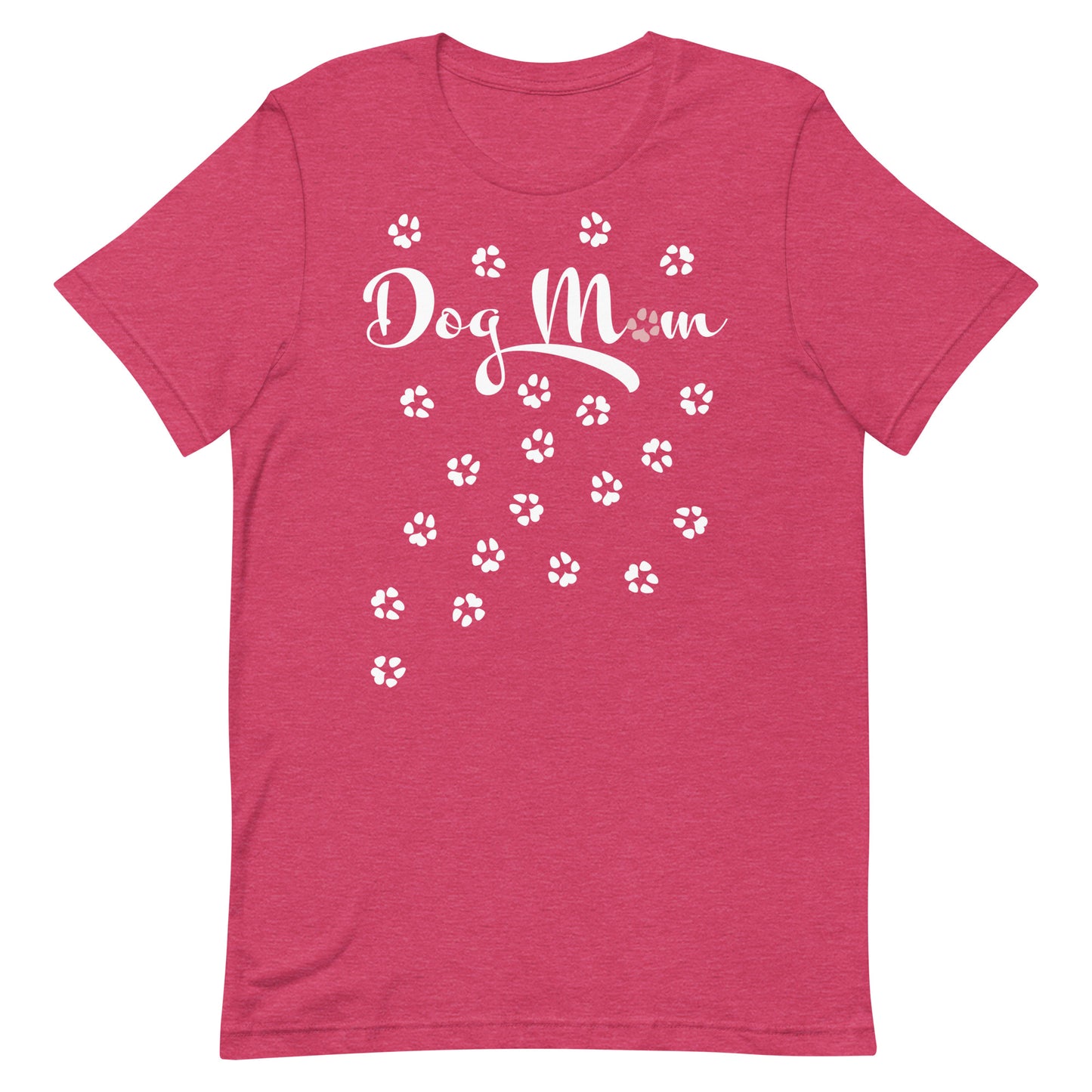 Dog Mom Scattered Paws Unisex T-shirt