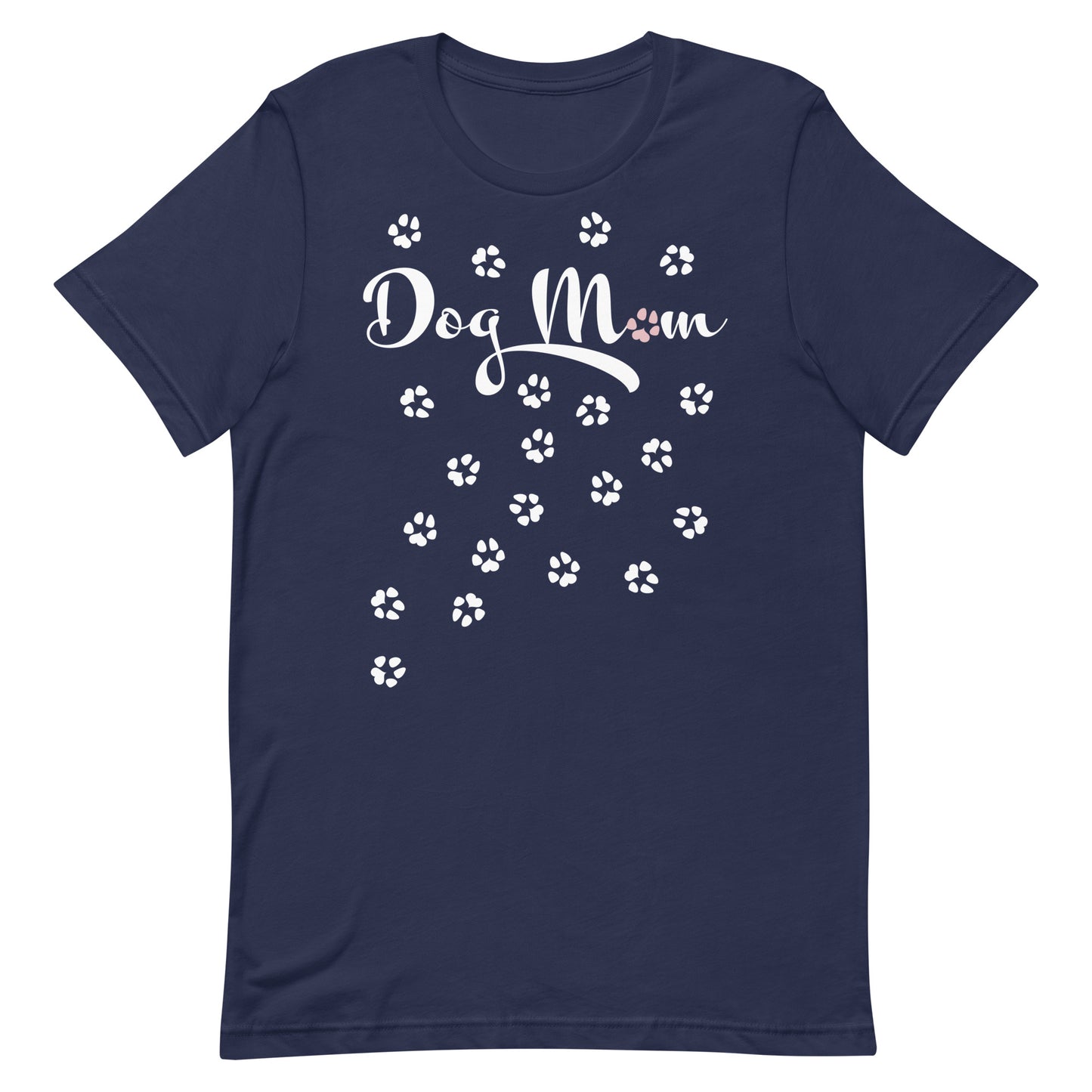 Dog Mom Scattered Paws Unisex T-shirt