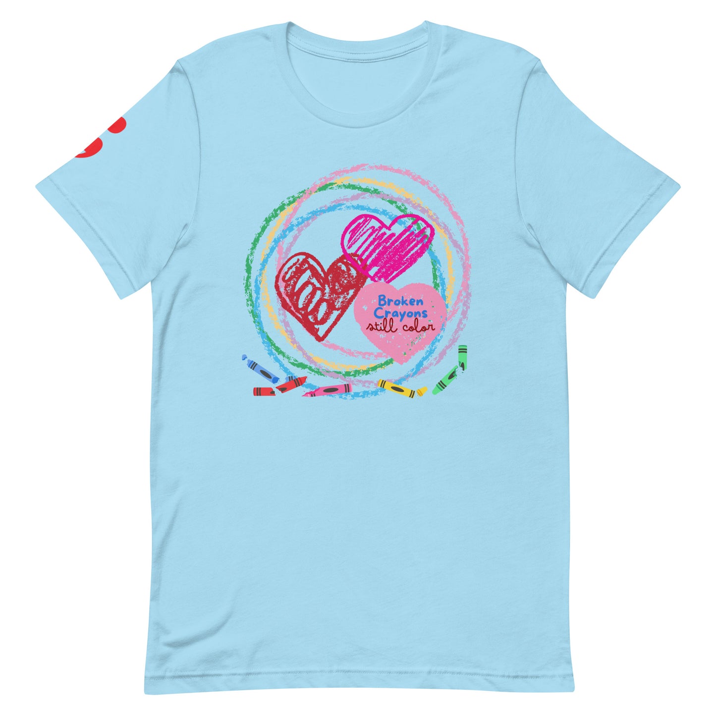 Broken Crayons Still Color Unisex T-shirt