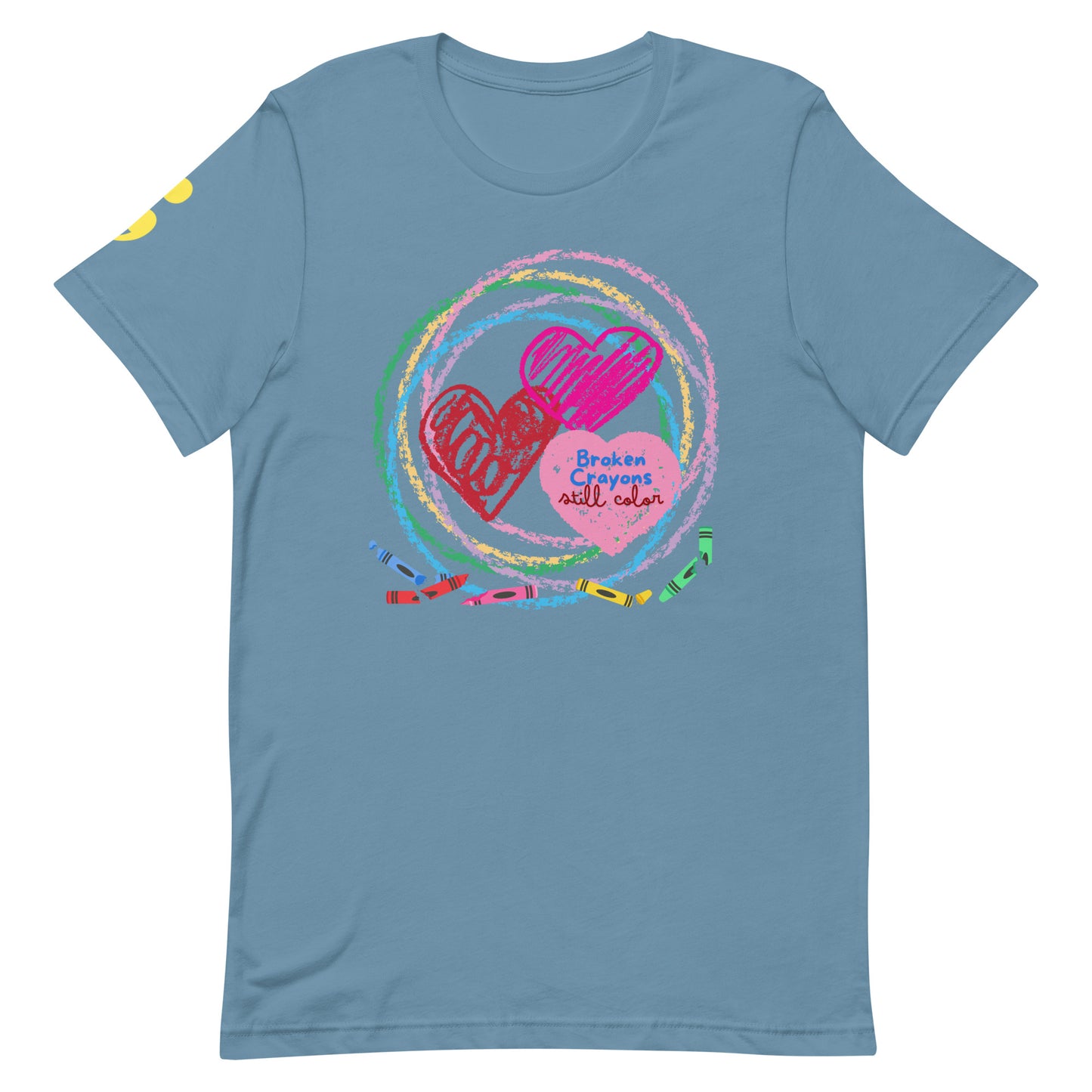 Broken Crayons Still Color Unisex T-shirt