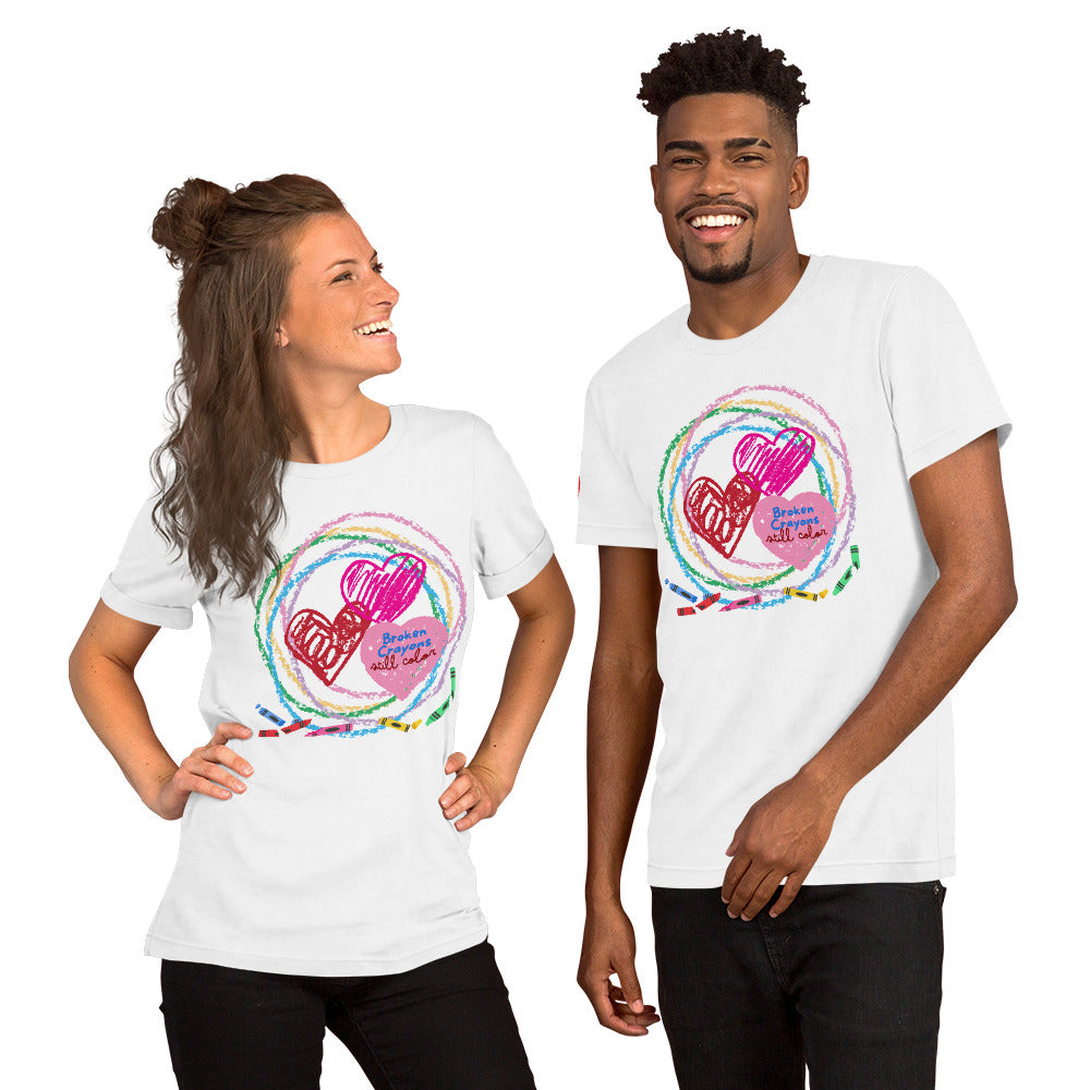Broken Crayons Still Color Unisex T-shirt