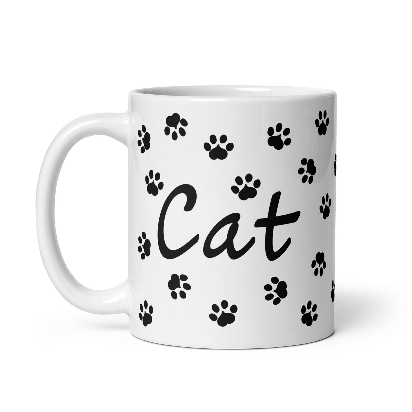 Cat Paws Mug - Black