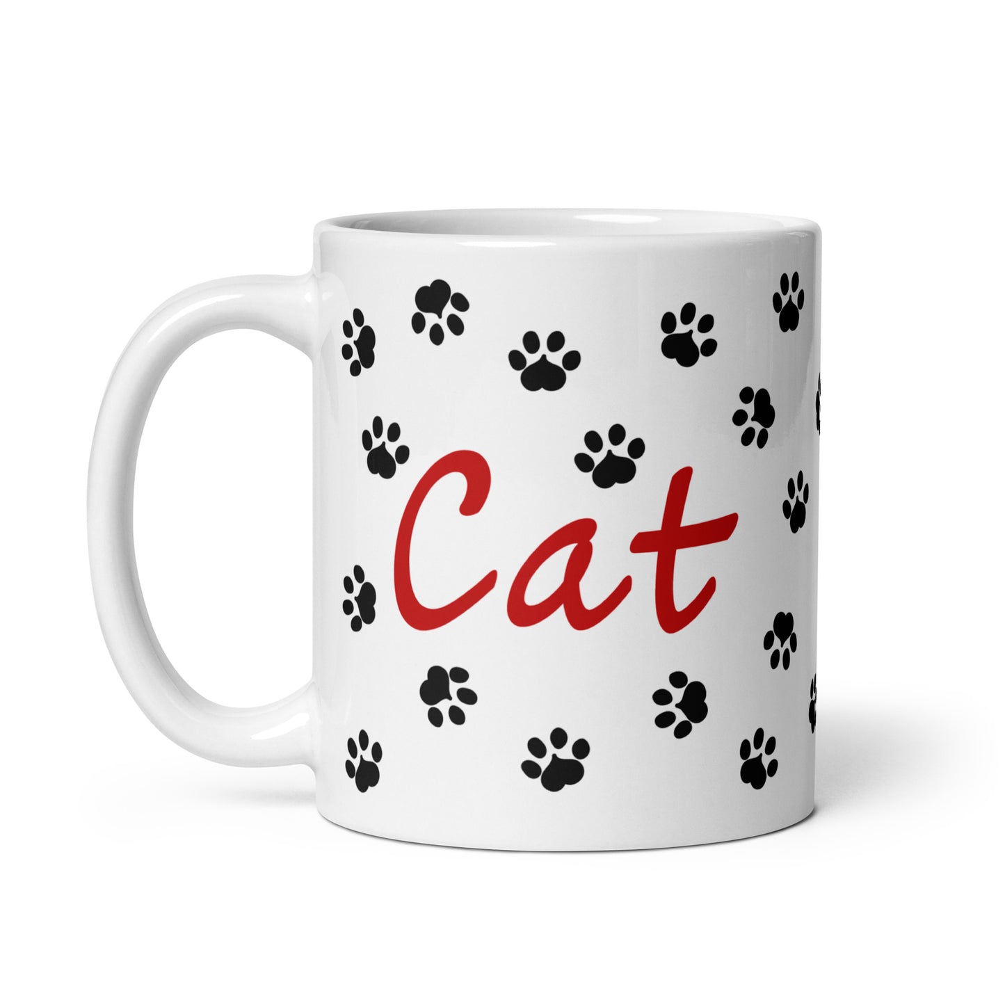 Cat Paws Mug - Red