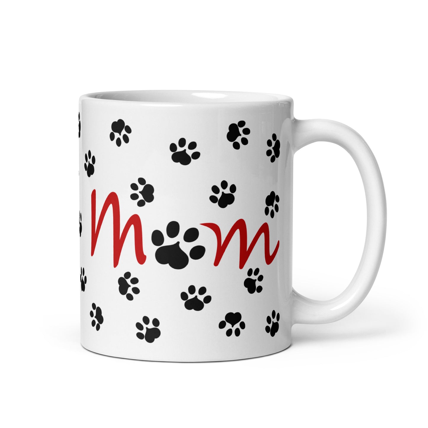 Cat Paws Mug - Red