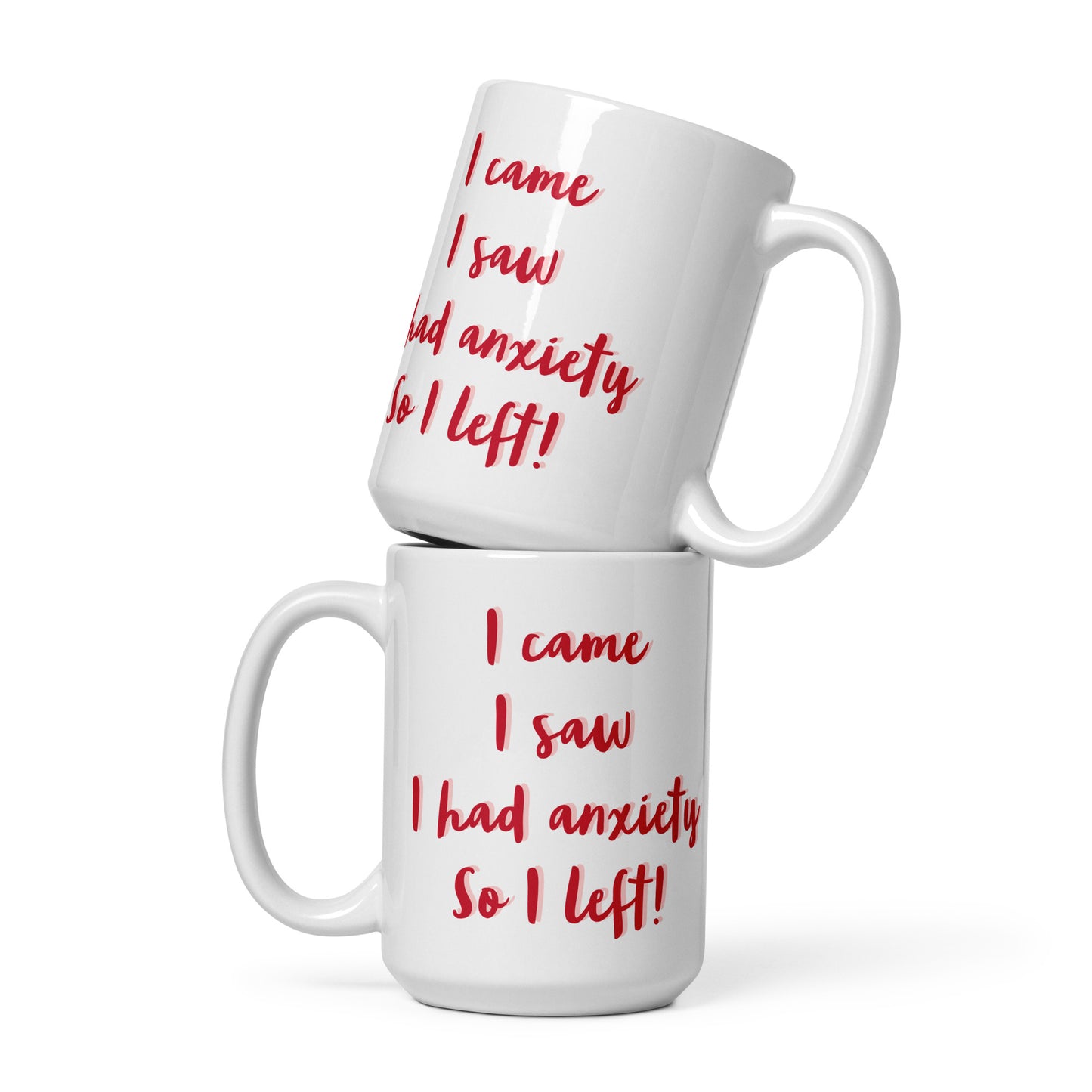 I came, I saw... - Mug (Red)