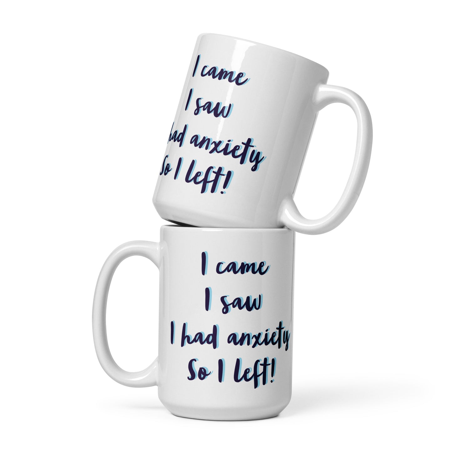 I came, I saw... - Mug (Blue)
