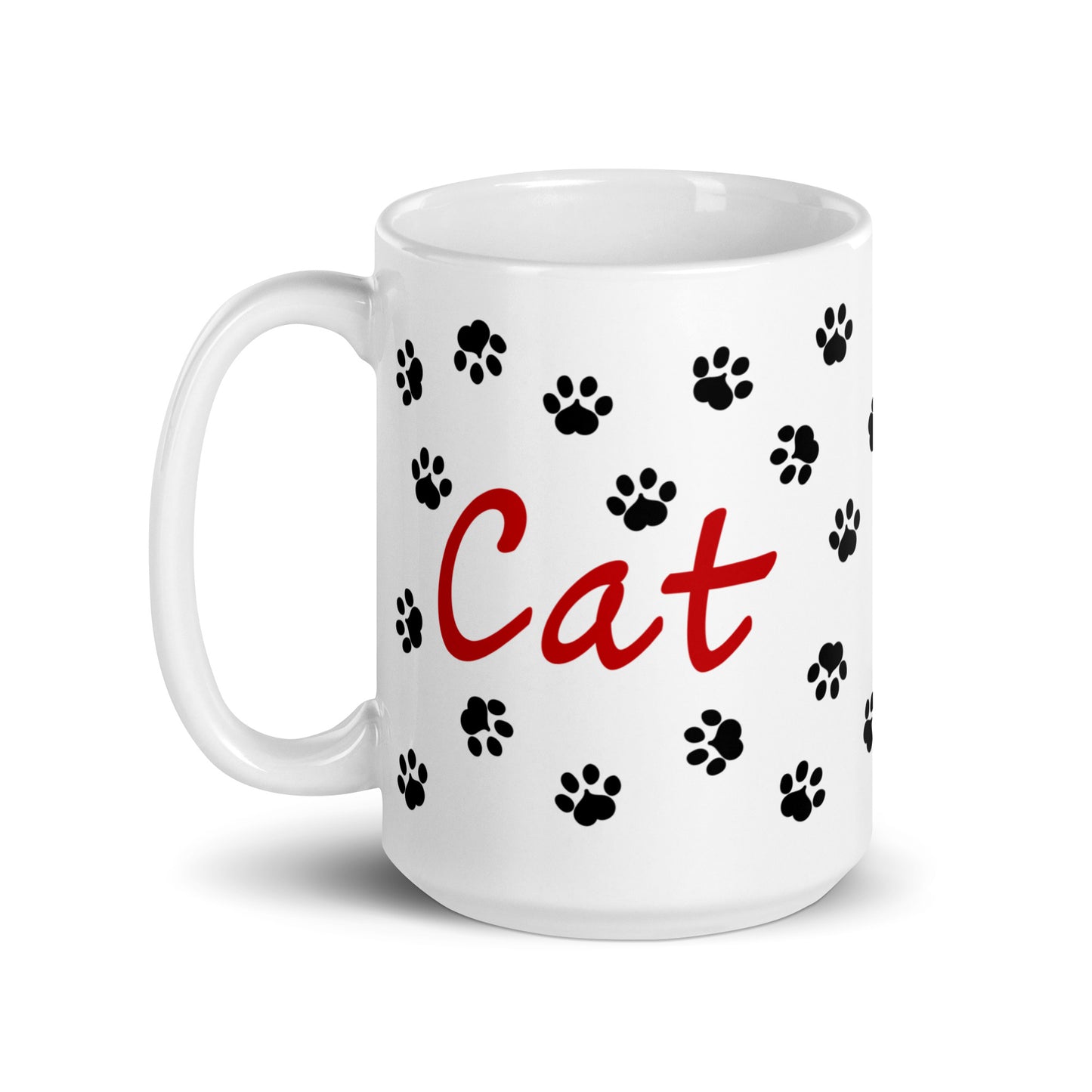 Cat Paws Mug - Red