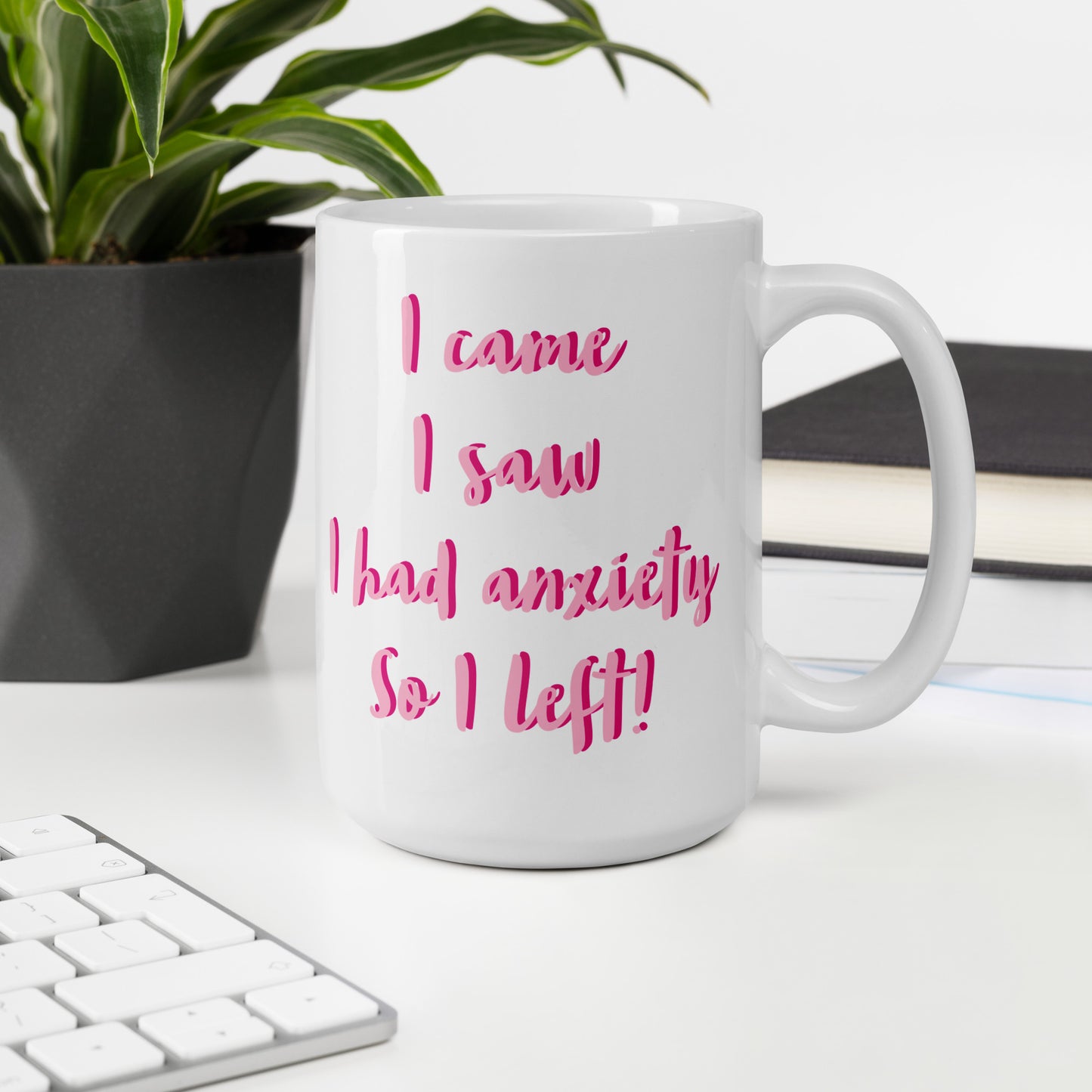 I came, I saw... - Mug (Pink)