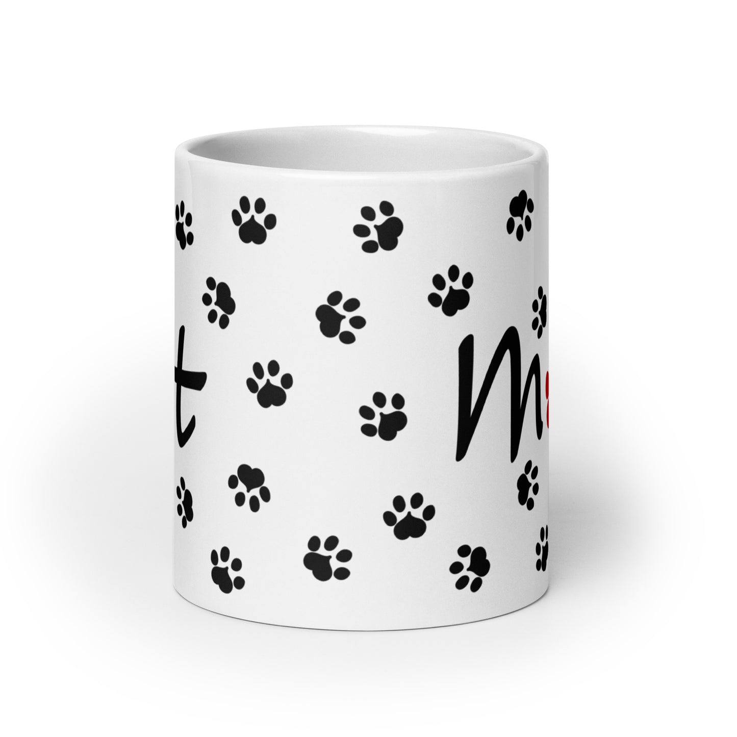 Cat Paws Mug - Black