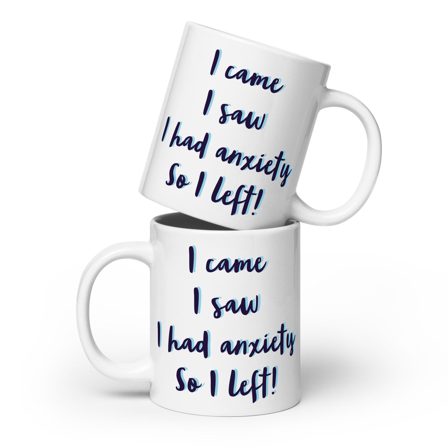 I came, I saw... - Mug (Blue)