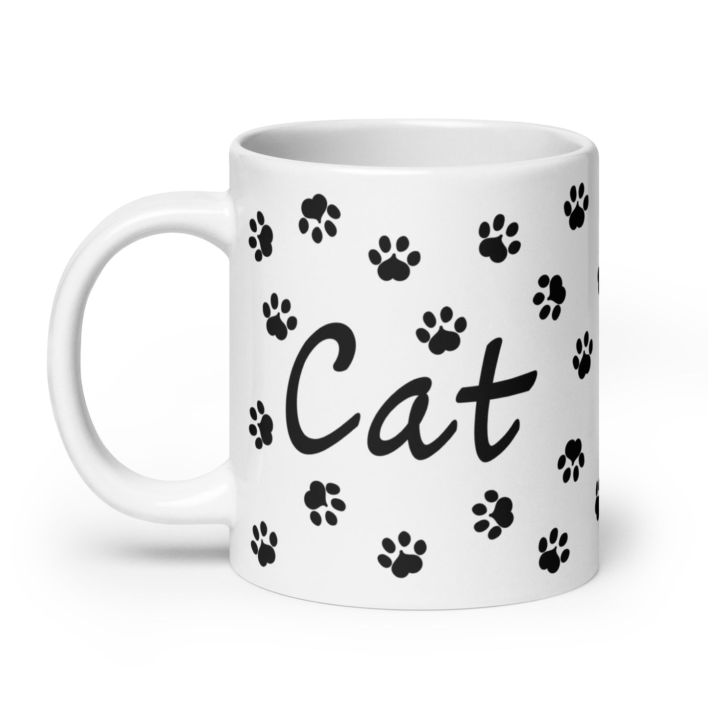 Cat Paws Mug - Black