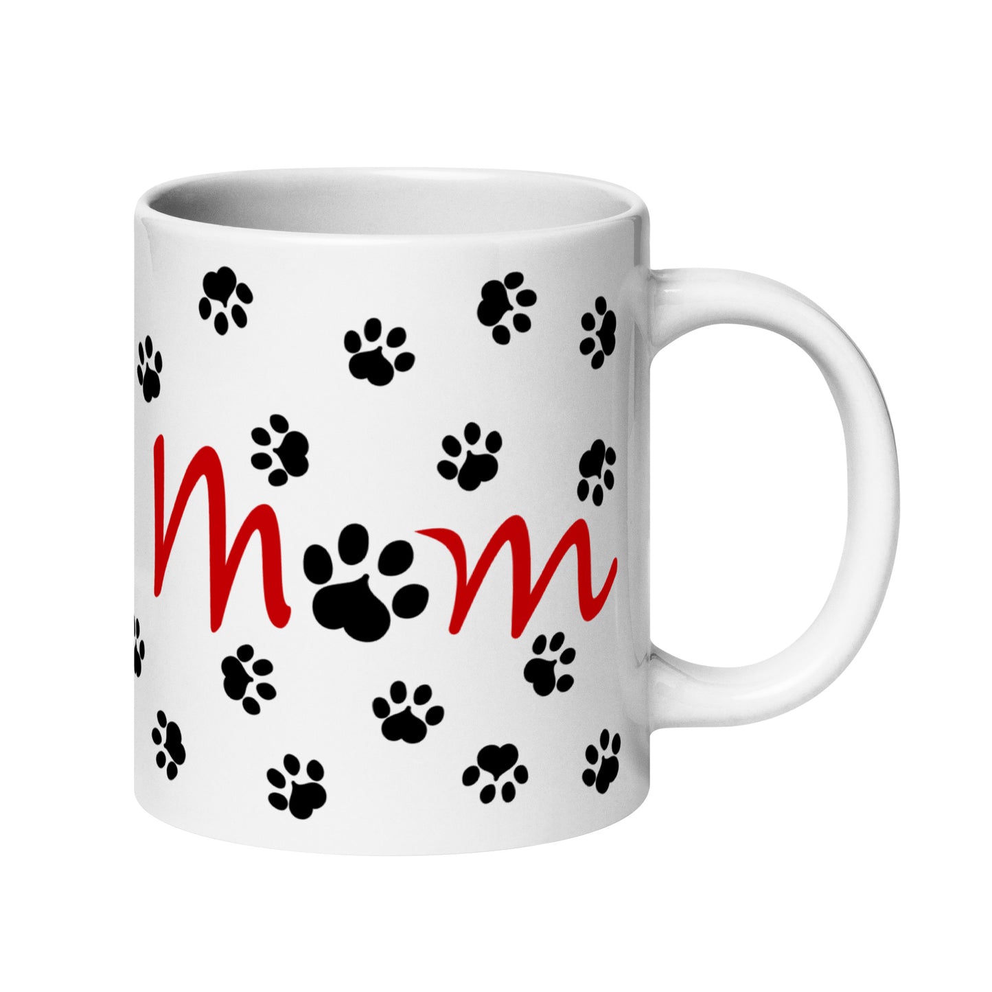 Cat Paws Mug - Red