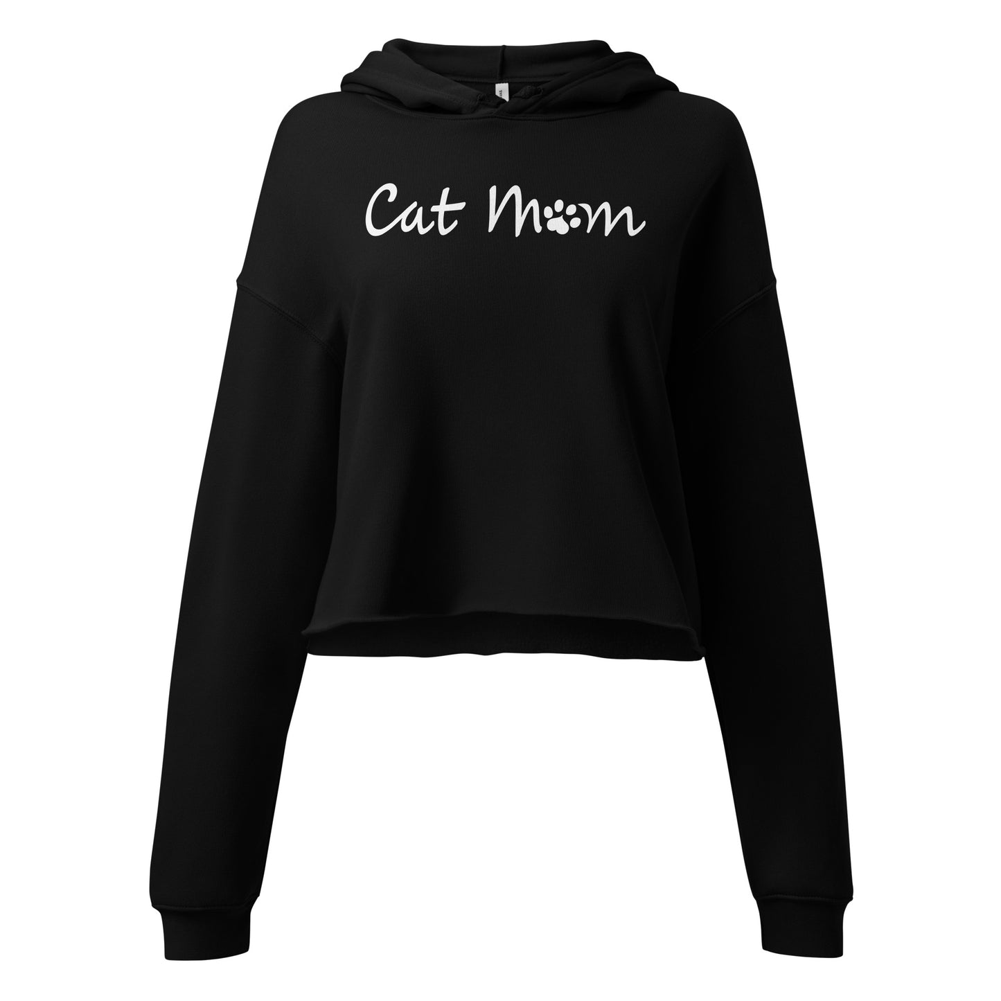Cat Mom Cropped Hoodie