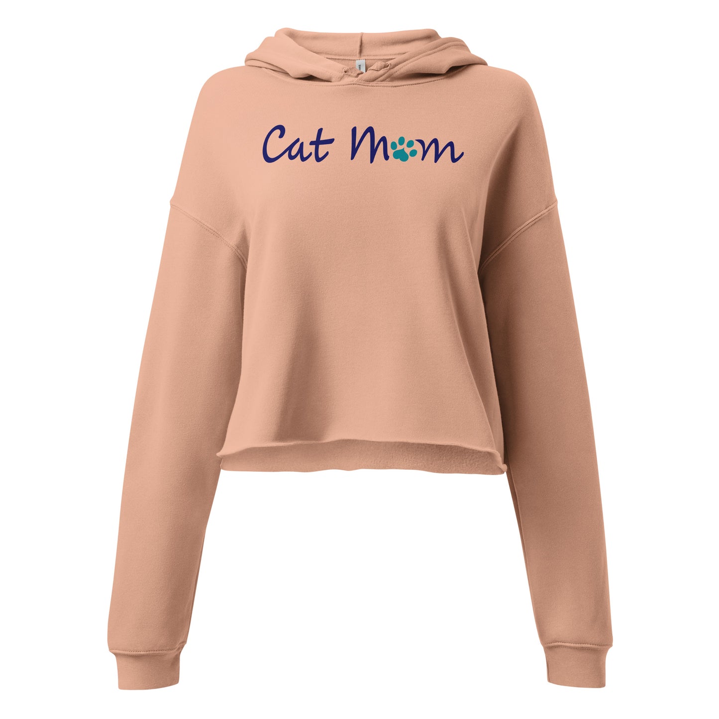 Cat Mom Cropped Hoodie