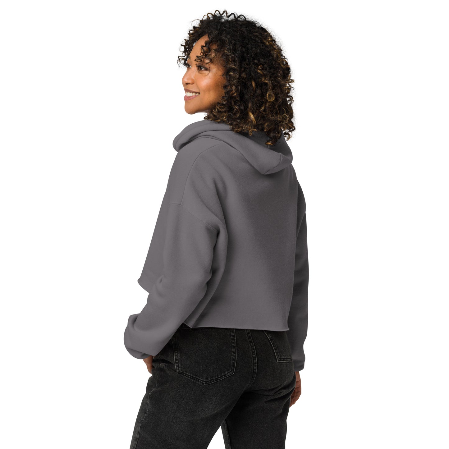 Cat Mom Cropped Hoodie