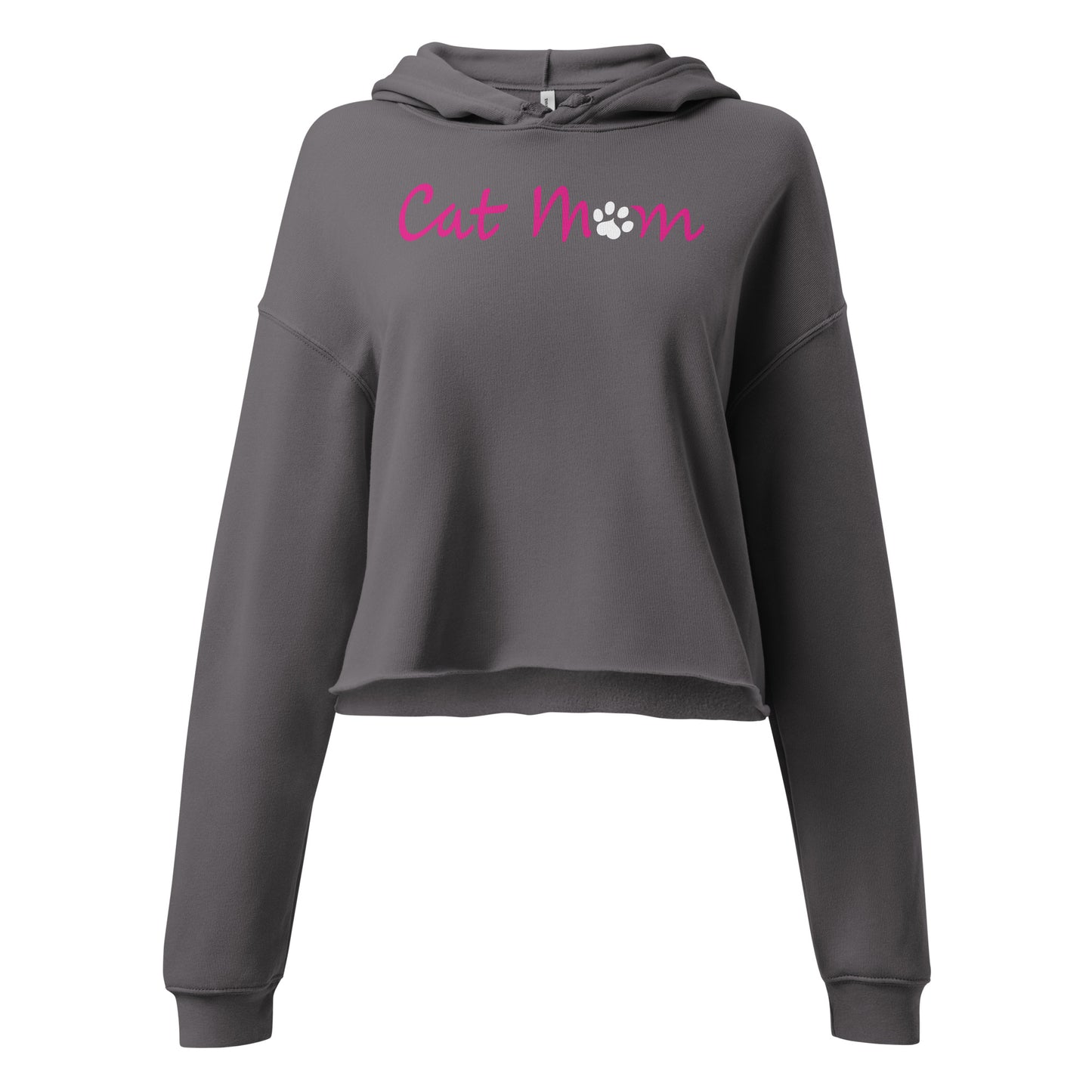 Cat Mom Cropped Hoodie
