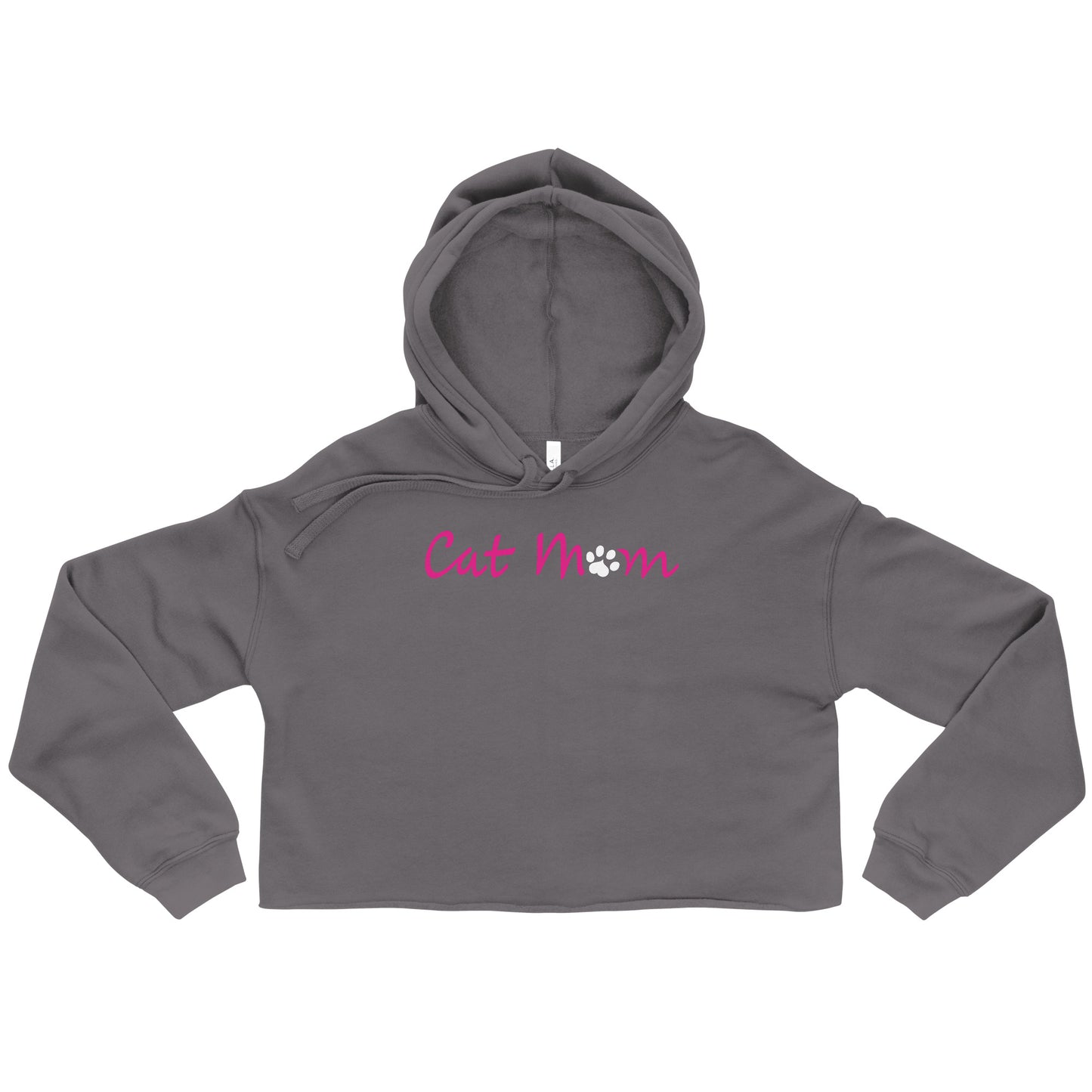 Cat Mom Cropped Hoodie