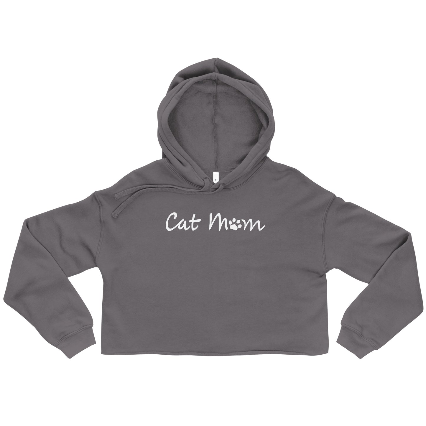 Cat Mom Cropped Hoodie