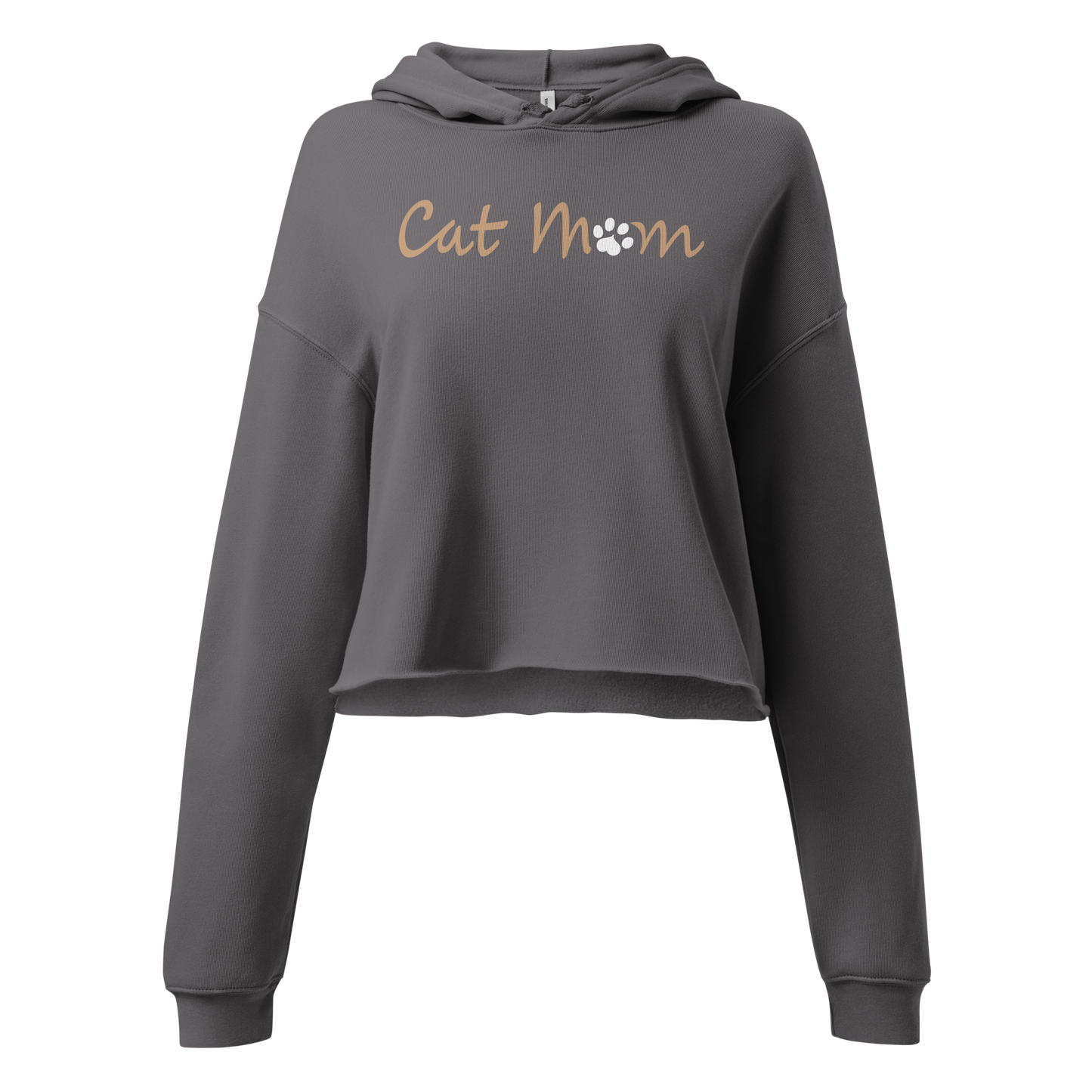 Cat Mom Cropped Hoodie