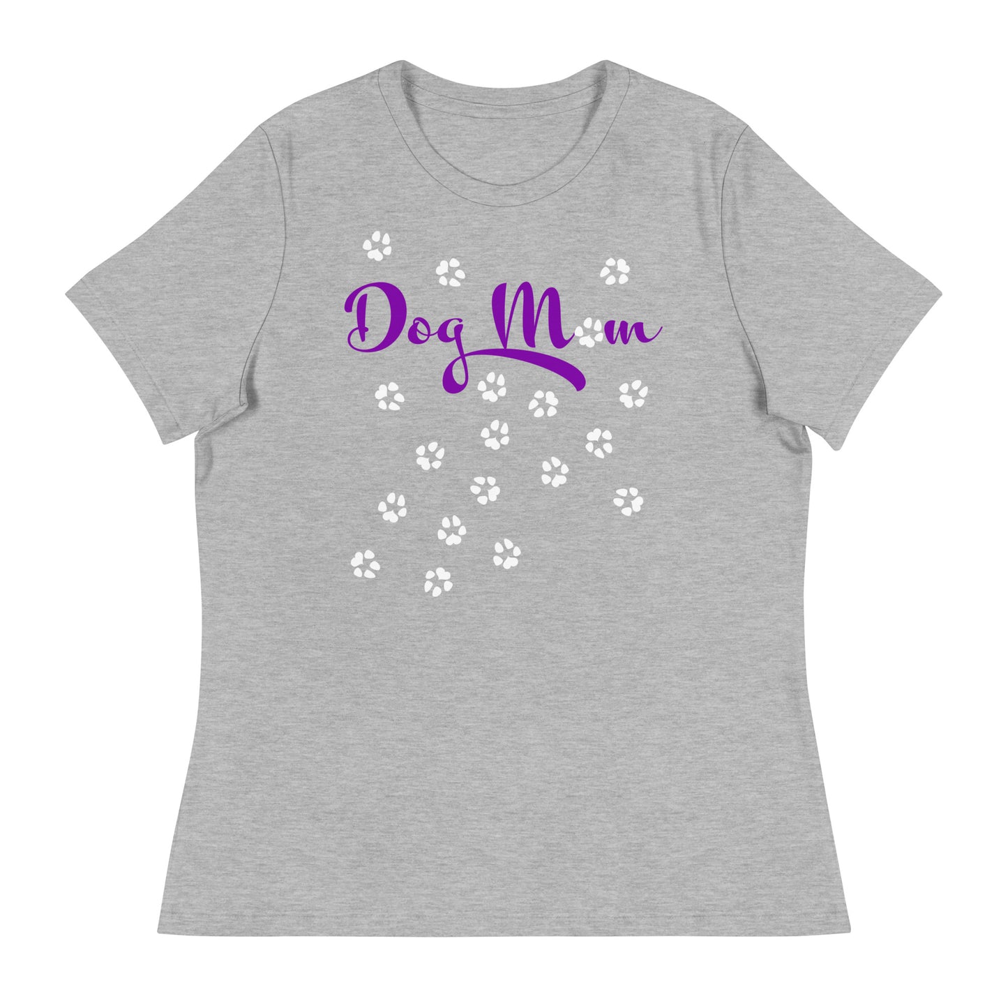 Dog Mom Scattered Paws Women's T-Shirt