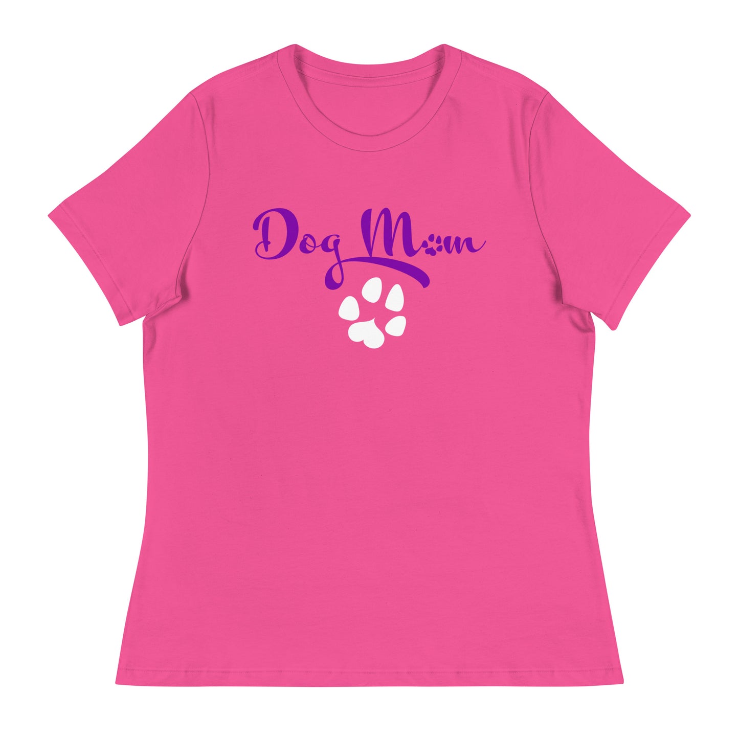 Dog Mom Big Paw Women's T-Shirt