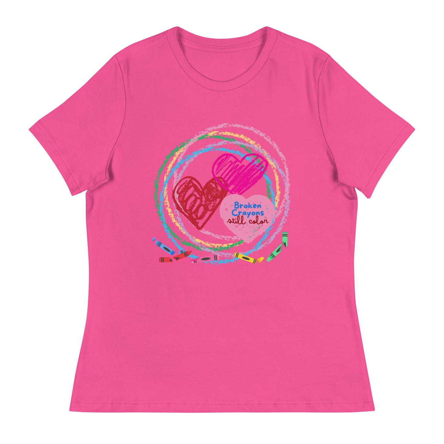Broken Crayons Still Color Women's T-Shirt