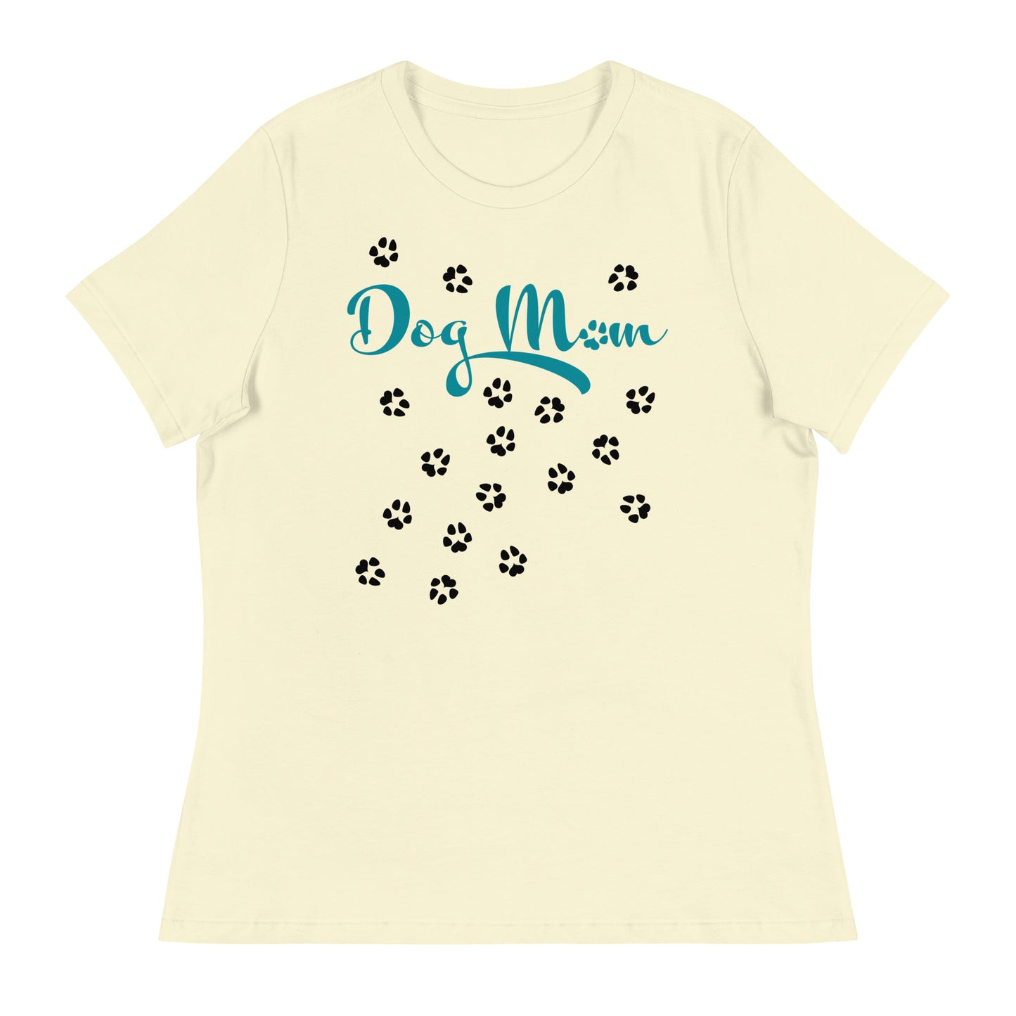 Dog Mom Scattered Paws Women's T-Shirt