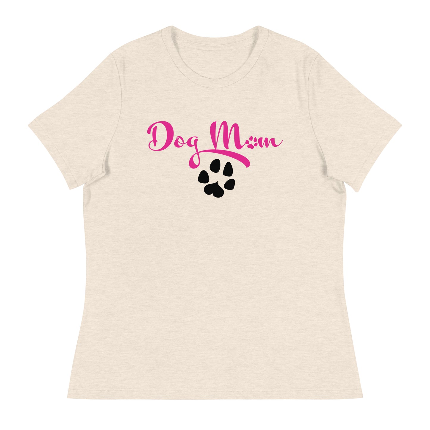 Dog Mom Big Paw Women's T-Shirt