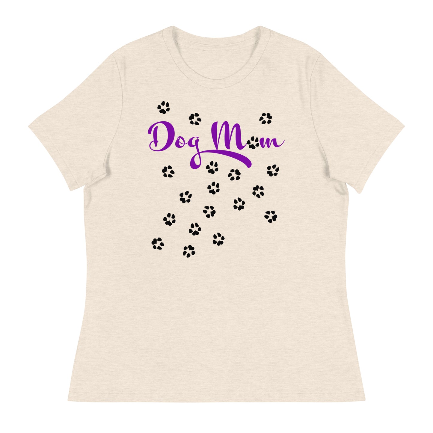 Dog Mom Scattered Paws Women's T-Shirt