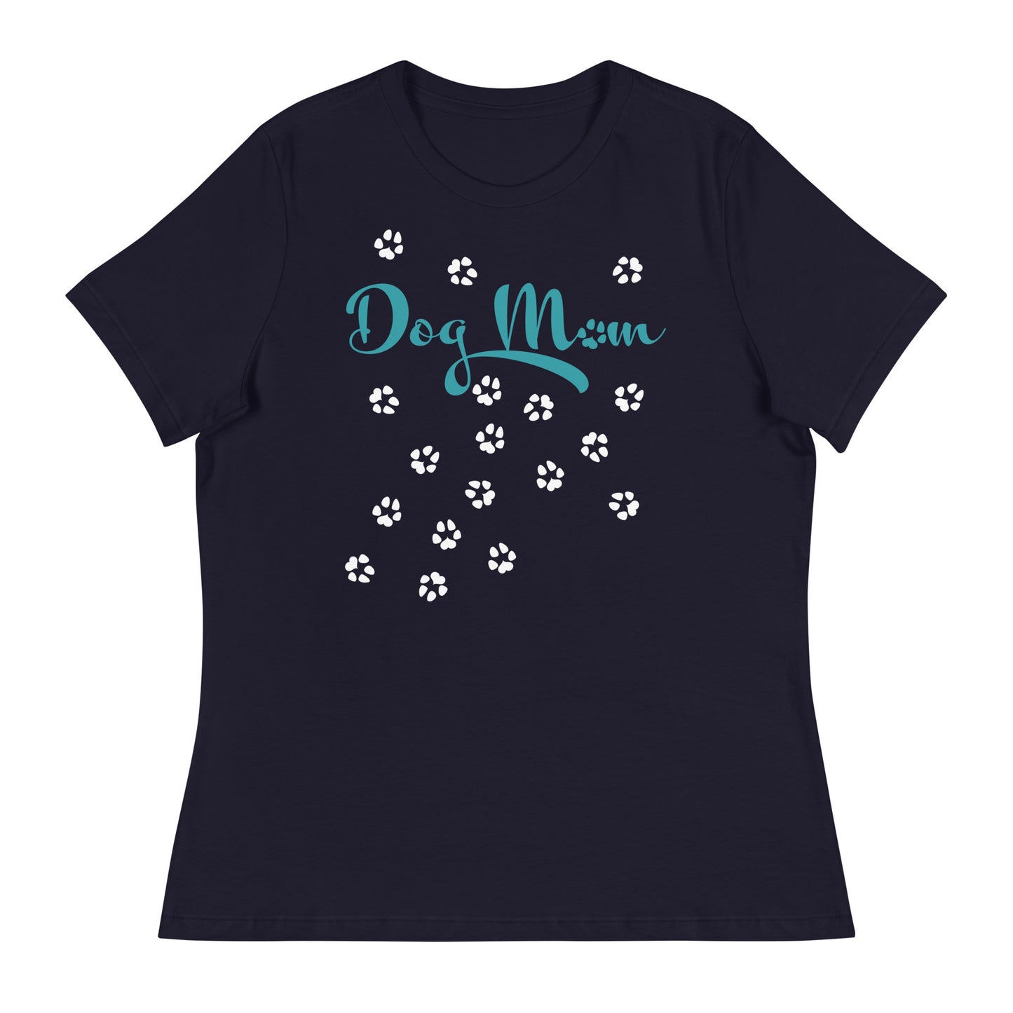 Dog Mom Scattered Paws Women's T-Shirt