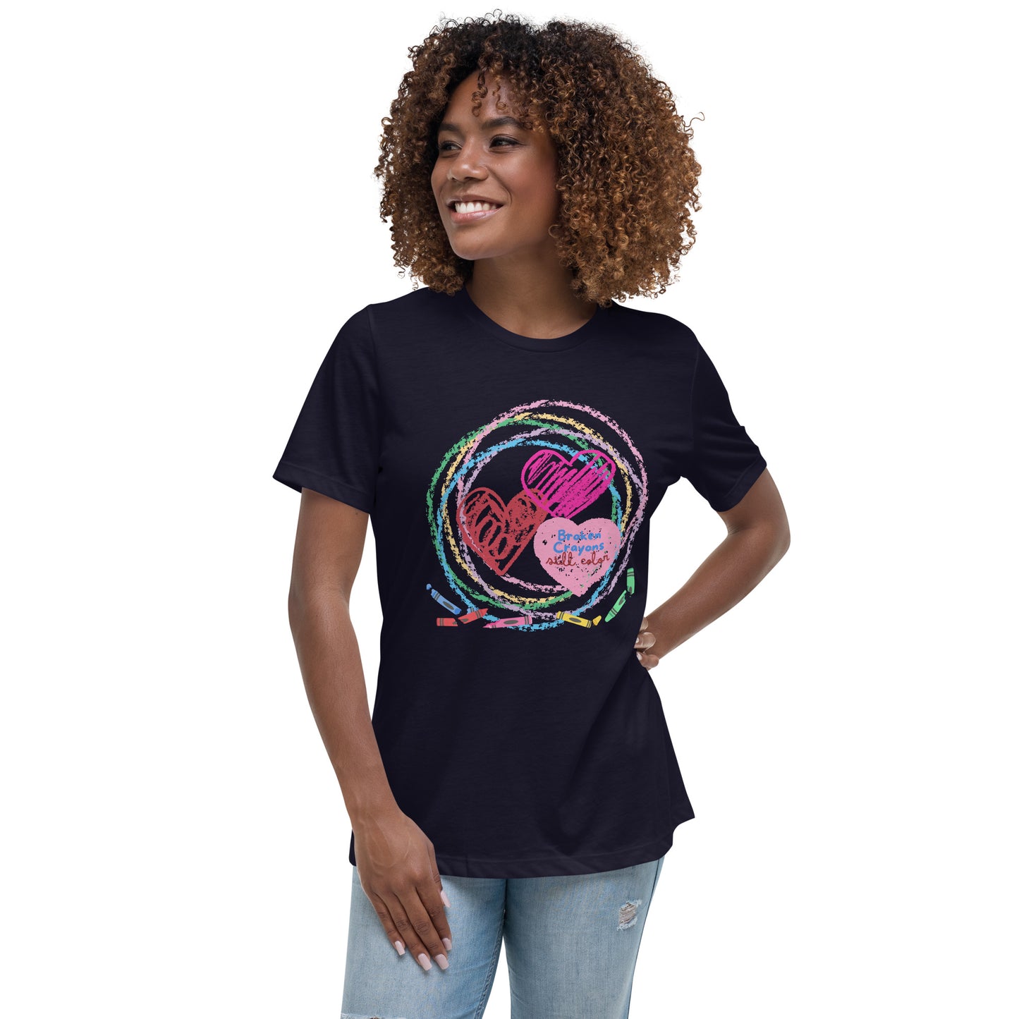 Broken Crayons Still Color Women's T-Shirt