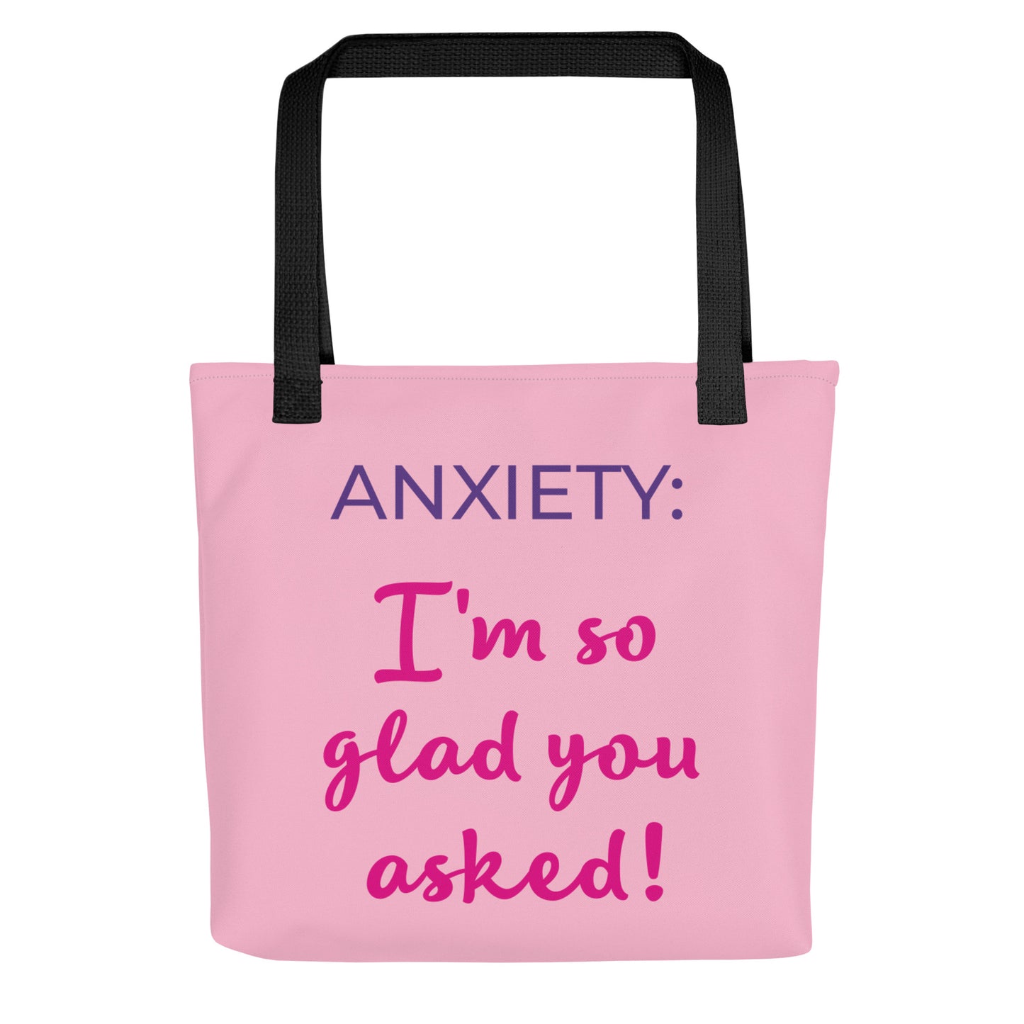 What could possibly go wrong? Tote (Pink / Purple / Black)