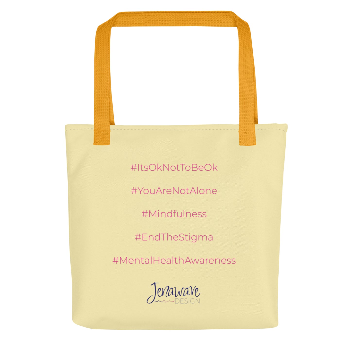 I came, I saw... - Tote (Yellow / Pink)