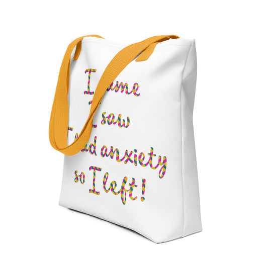 I came, I saw... - Tote (yellow handle)