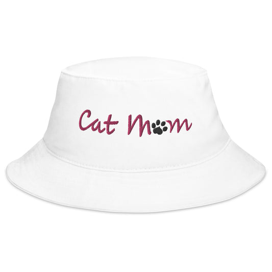 Cat Mom Bucket Hat