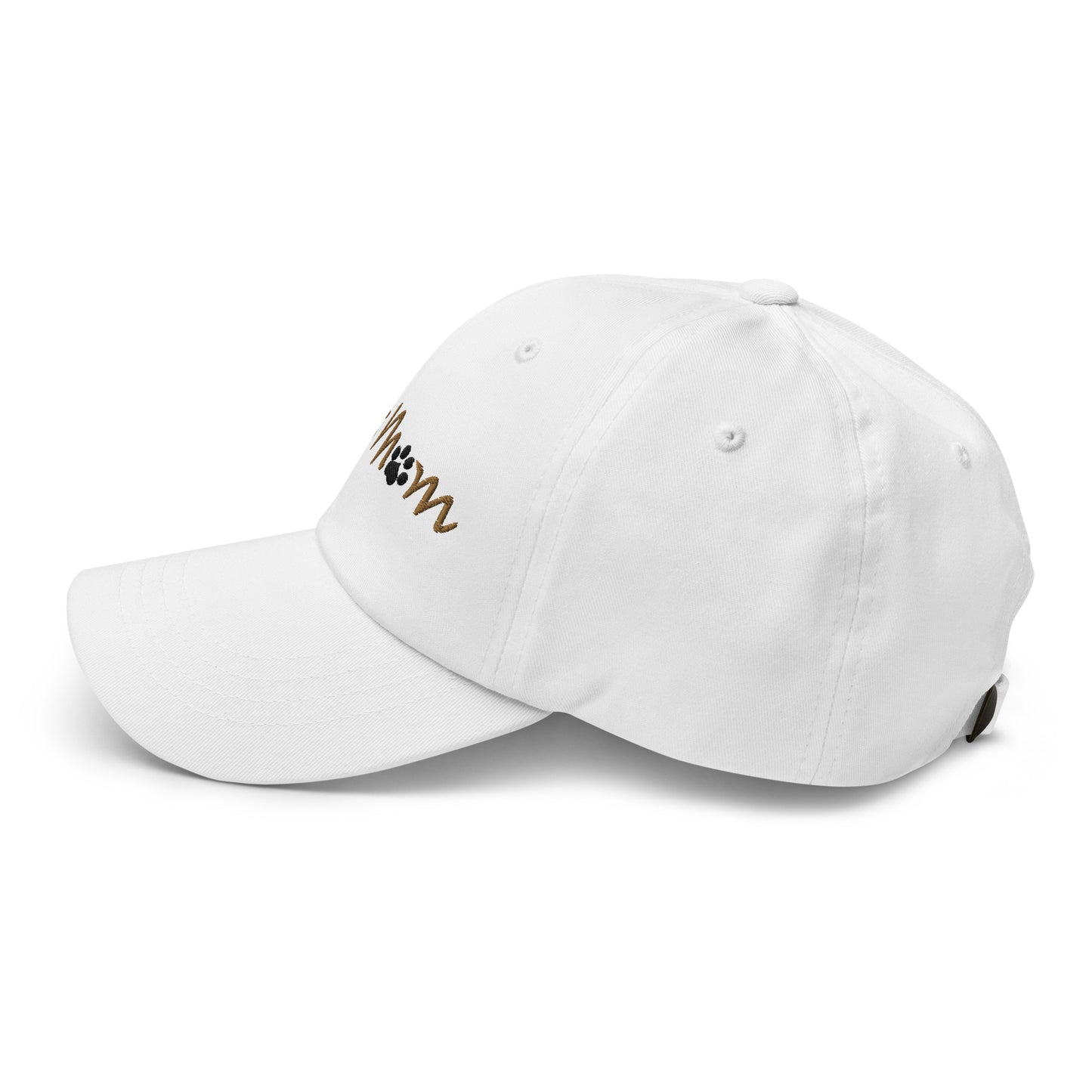 Cat Mom Hat - Gold Lettering