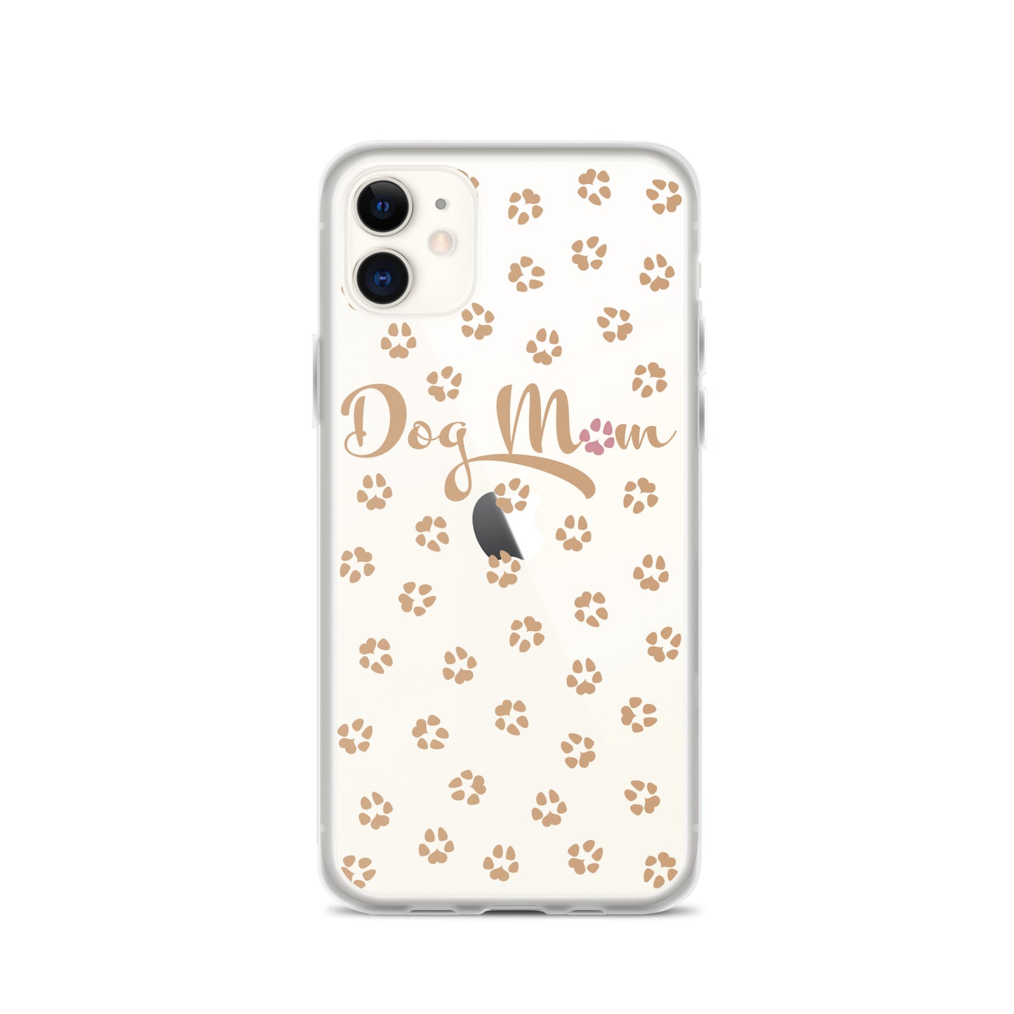 Dog Mom - Gold Paws - Clear Case for iPhone®